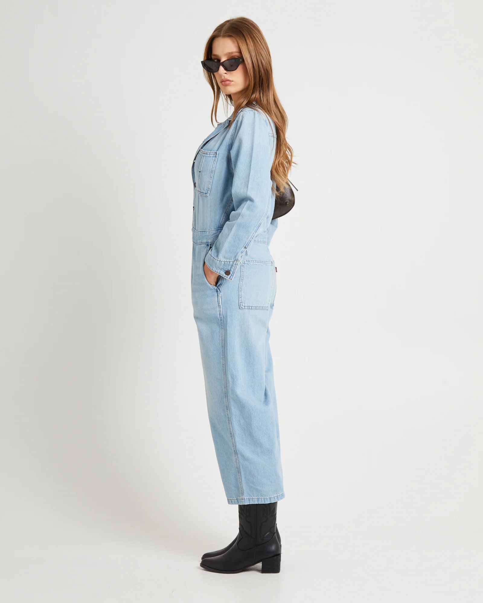 Iconic Denim Jumpsuit - Image 4