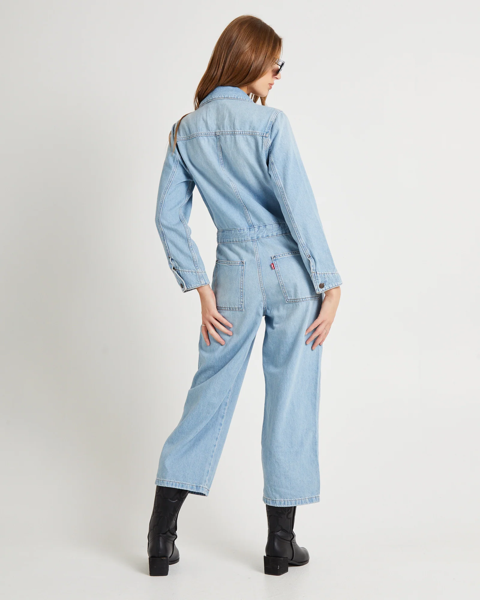 Iconic Denim Jumpsuit - Image 5