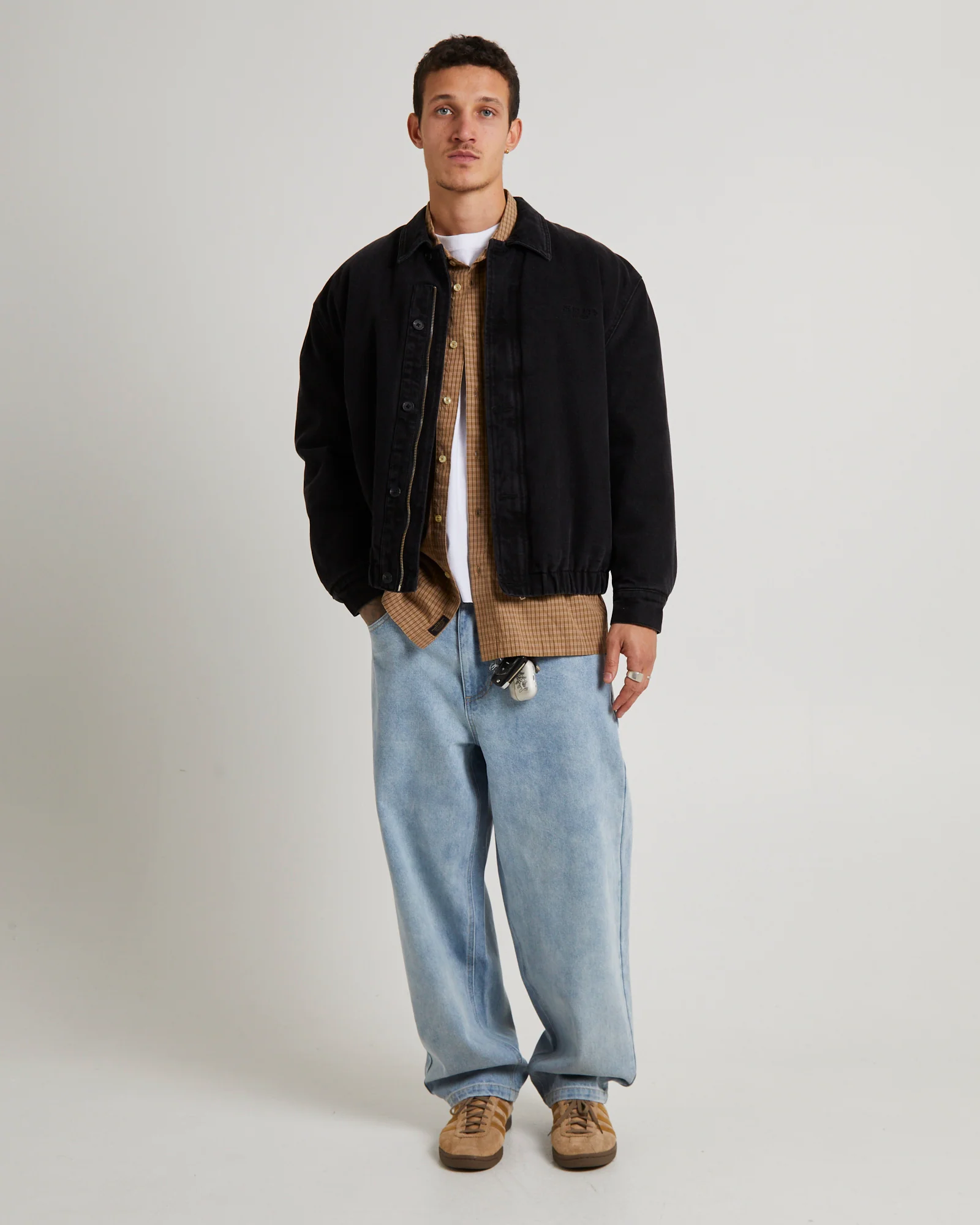Idaho Denim Blouson Denim Jacket - Image 3
