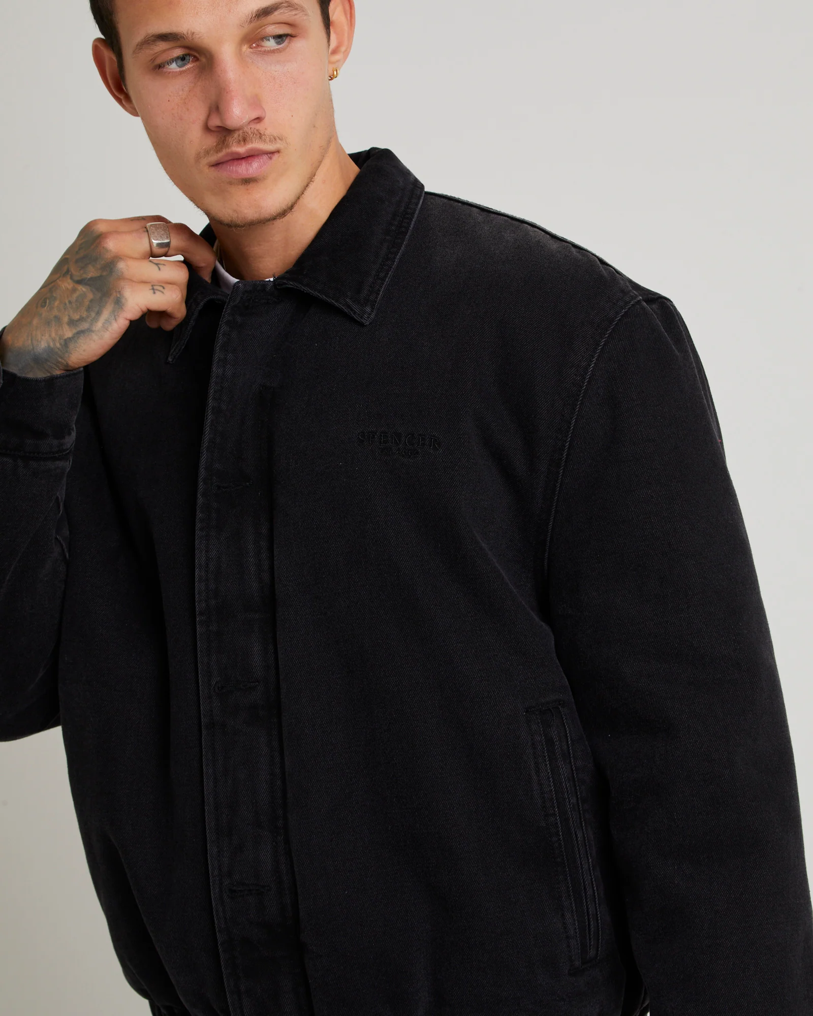 Idaho Denim Blouson Denim Jacket - Image 5