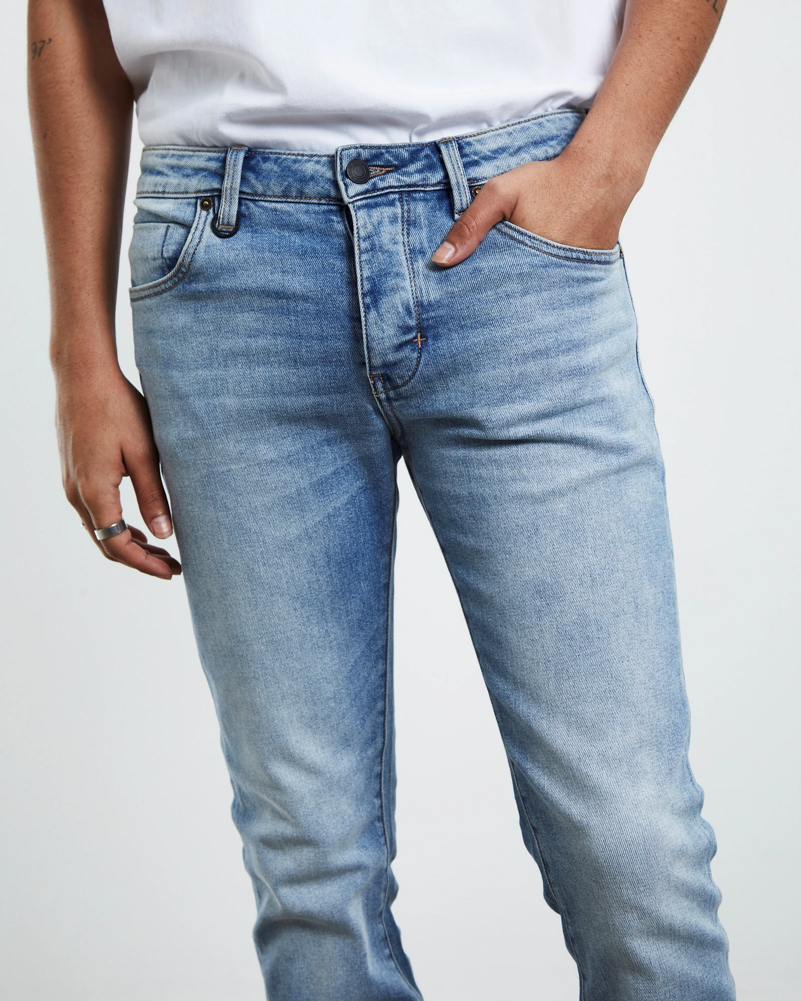 Iggy Skinny Denim Jeans - Image 6