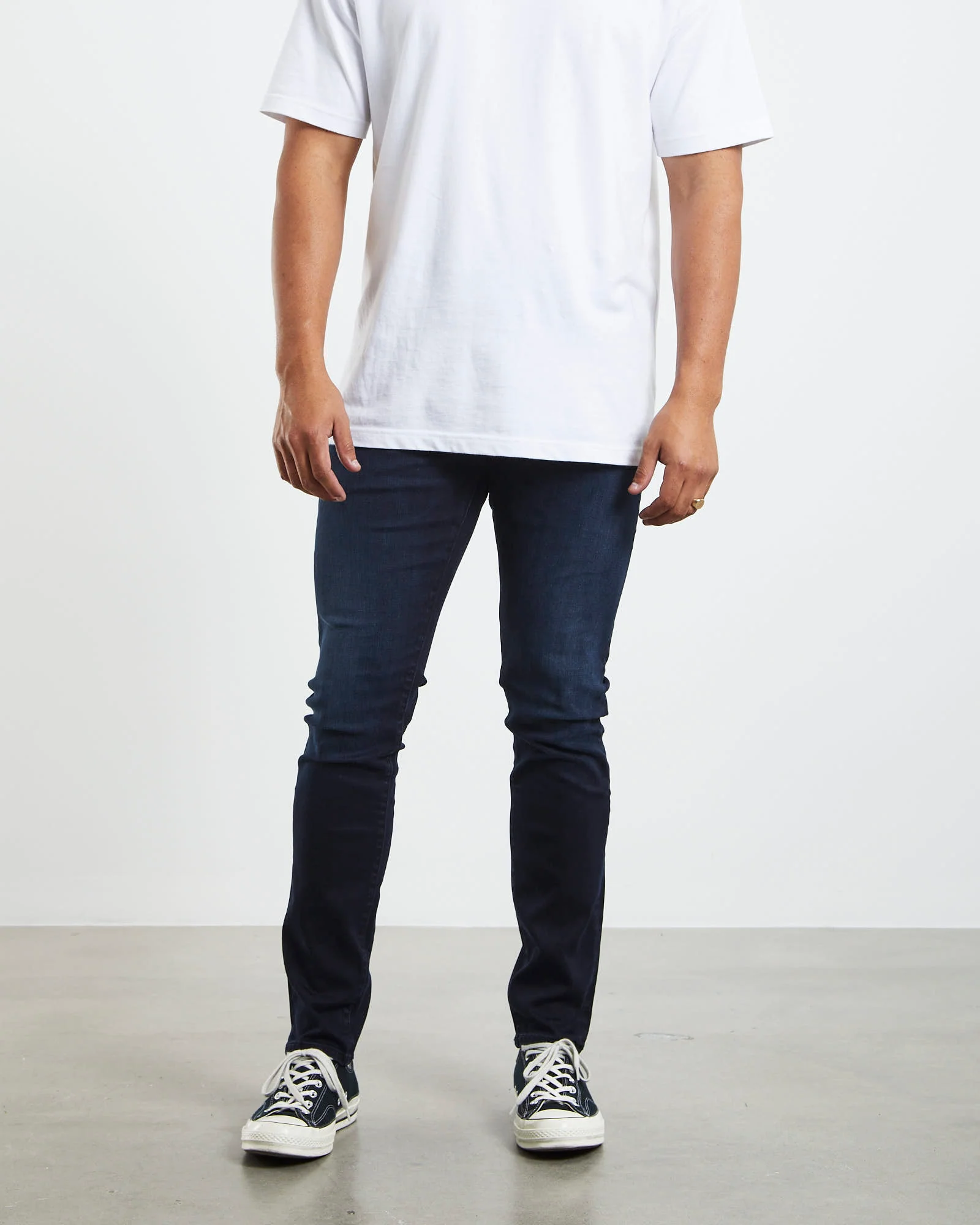 Iggy Skinny Denim Jeans Polar Dark - Image 5
