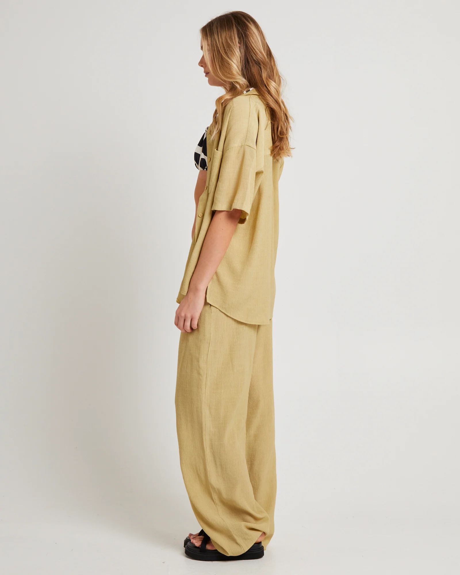 Indra Crinkle Oversized Shirt - Image 4
