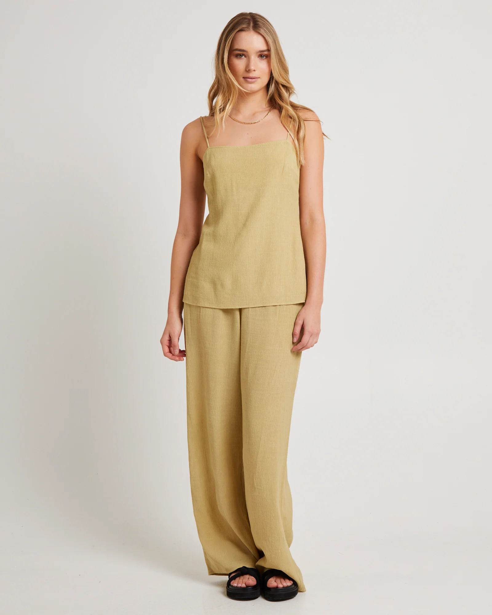 Indra Crinkle Tie Back Top - Image 3