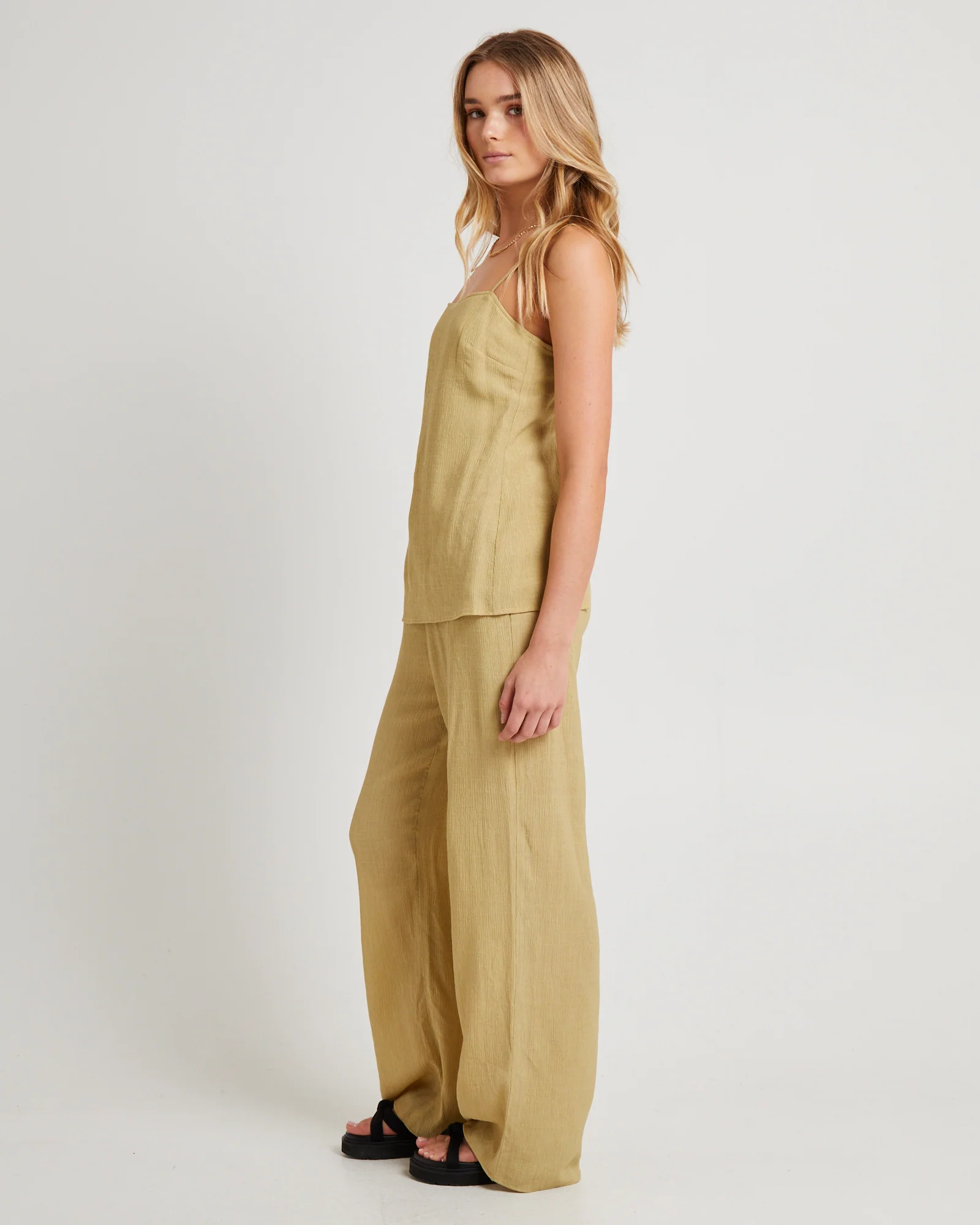 Indra Crinkle Tie Back Top - Image 4