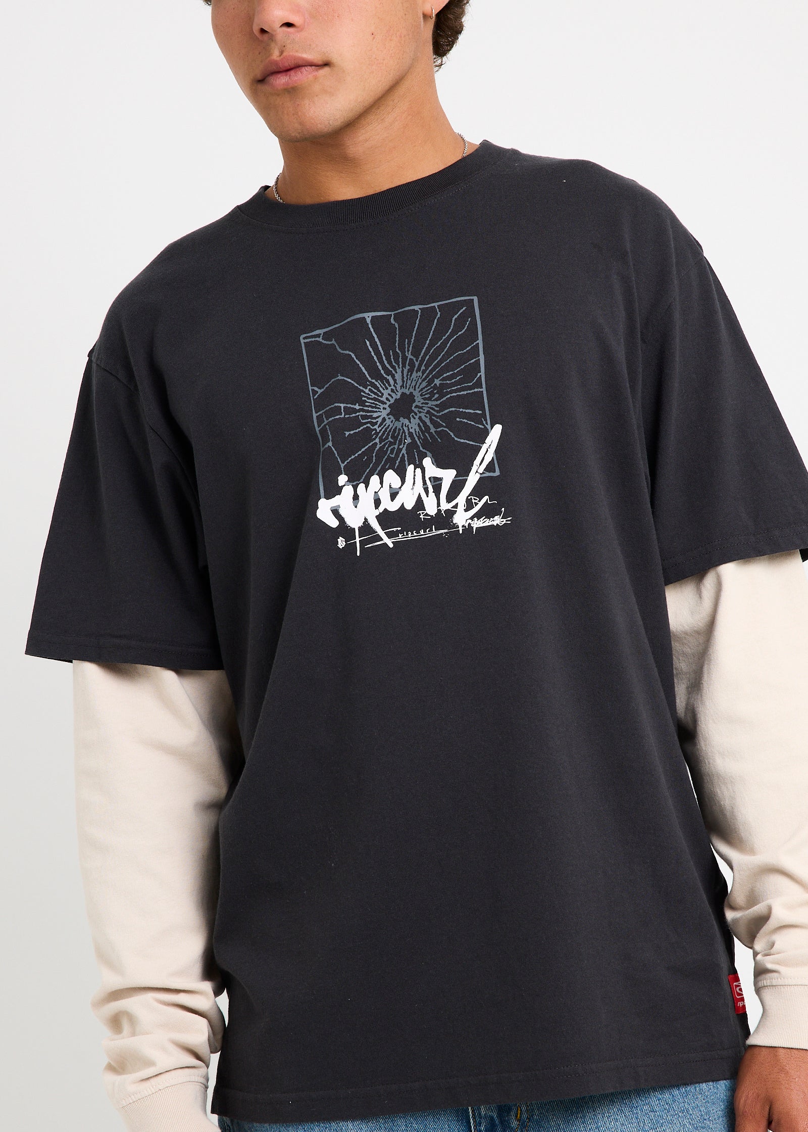 Inner Visions Smashed Long Sleeve Loose Shirt - Image 5