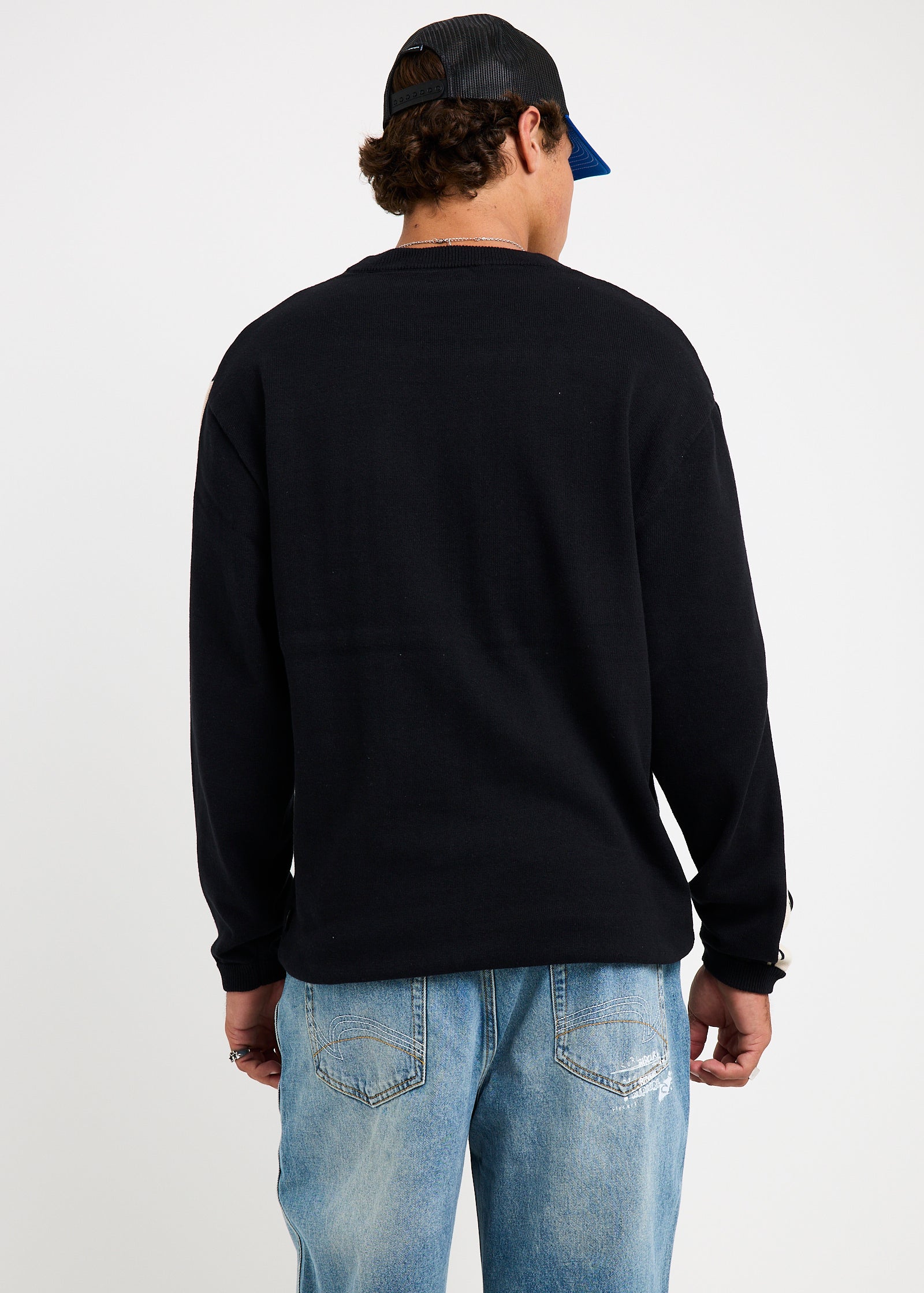 Inner Visions Stripe Knit Crew Shirt - Image 5
