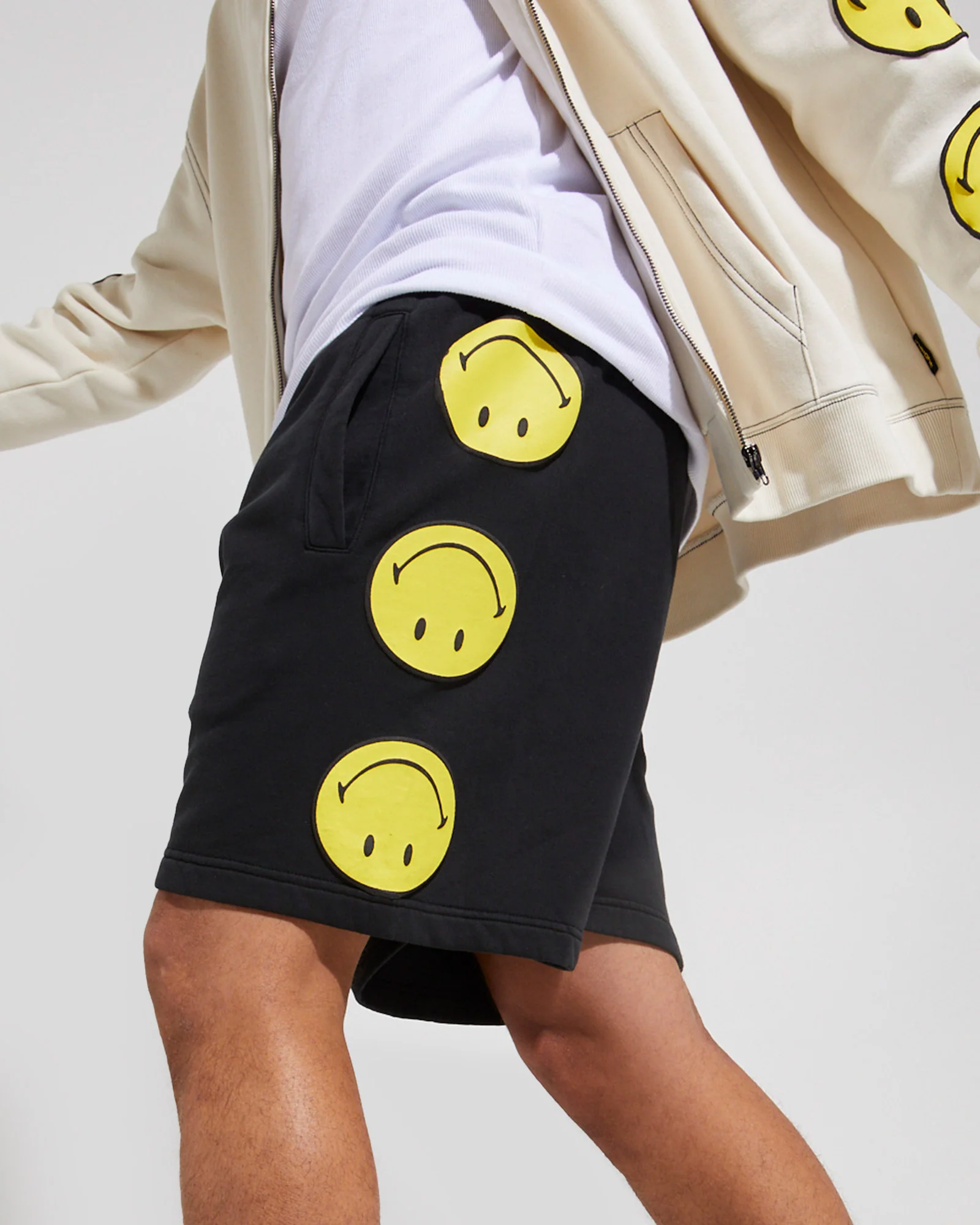 Insight x Smiley Beam Fleece Short - Image 2