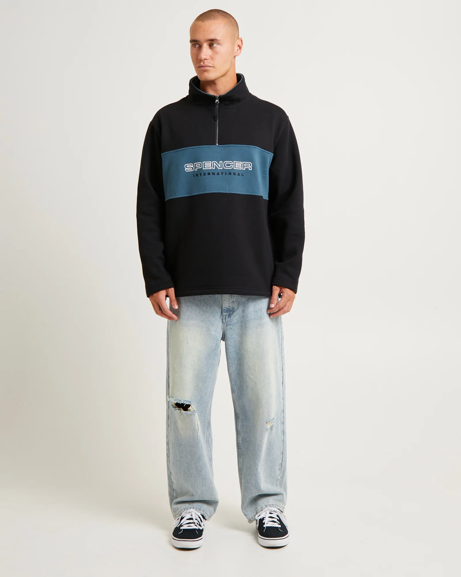 International 1/4 Zip Jumper - Image 3