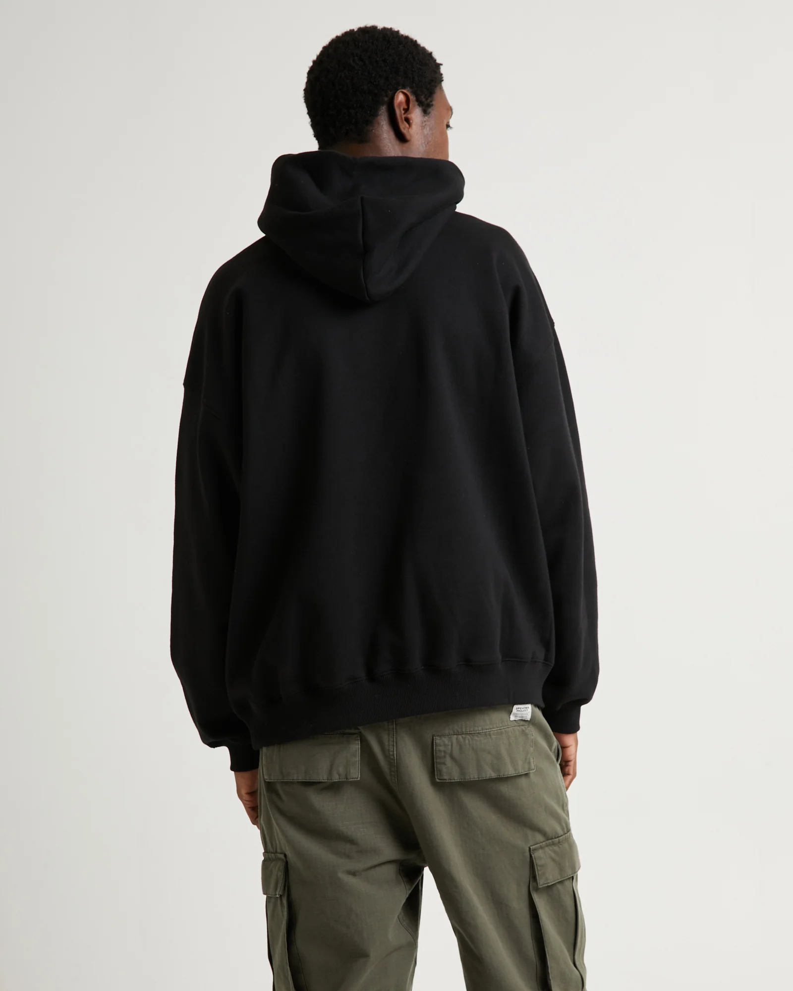 International Hoodie Black - Image 2
