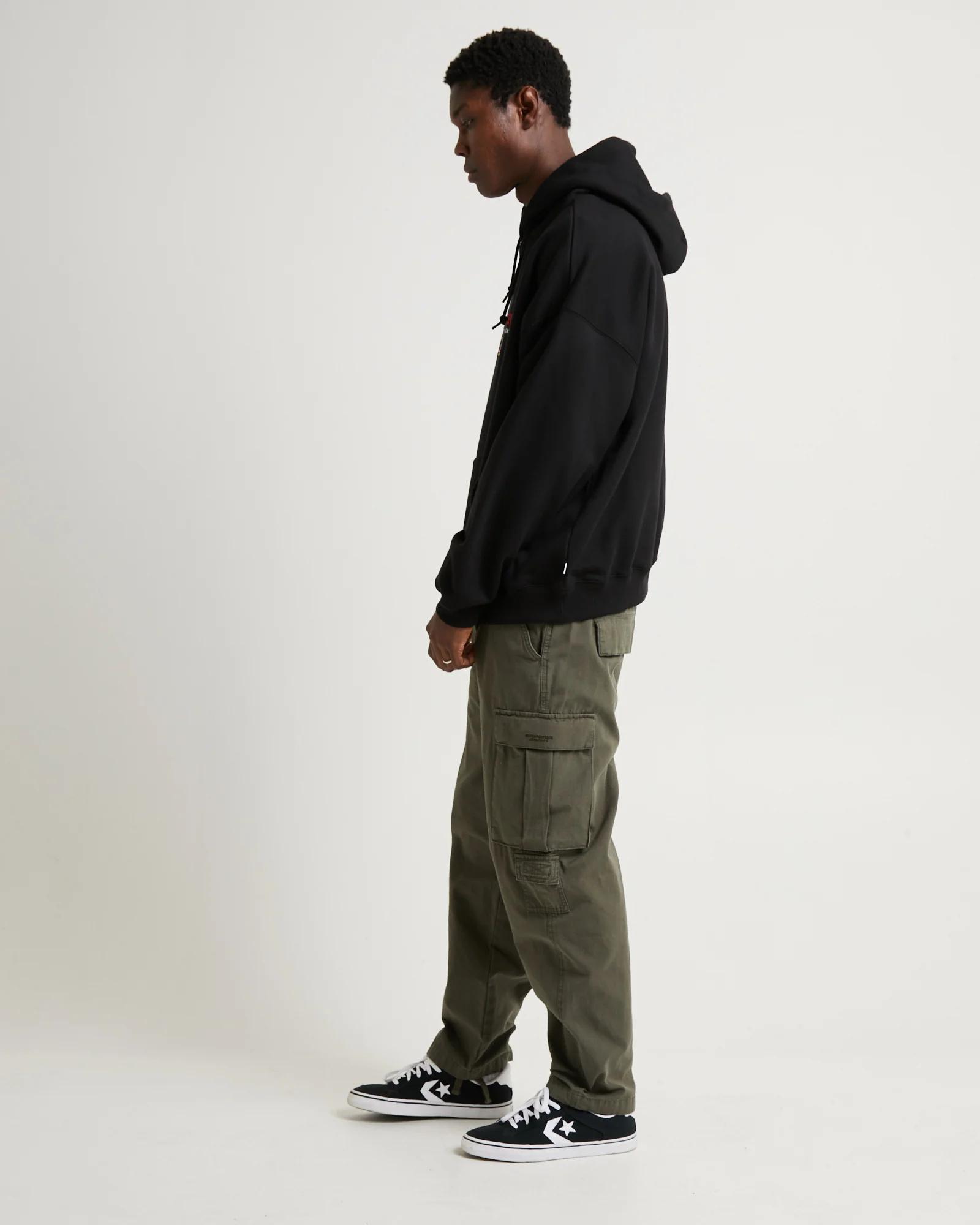International Hoodie Black - Image 4