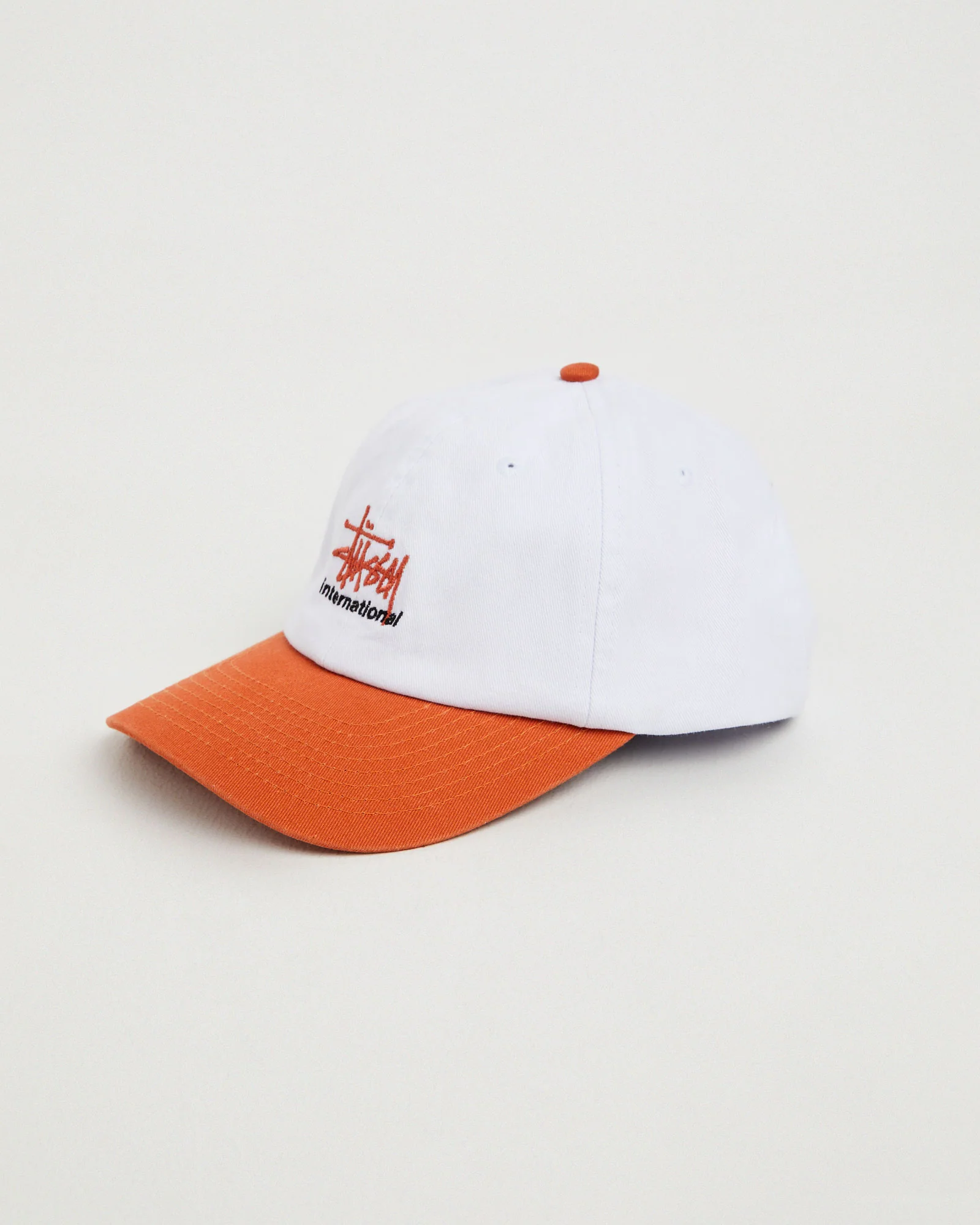 International Low Pro Cap in Terracotta/White - Image 2