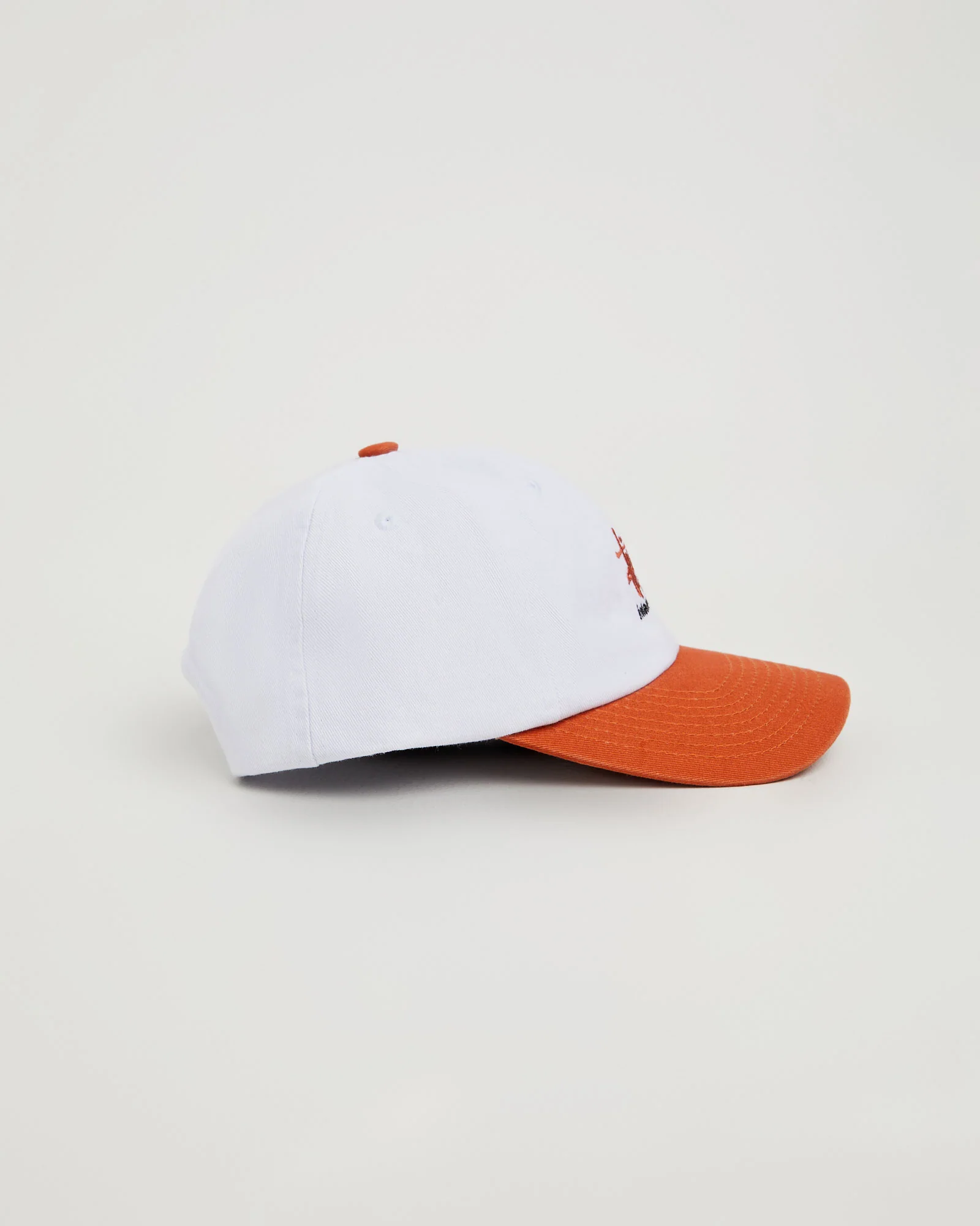 International Low Pro Cap in Terracotta/White - Image 3