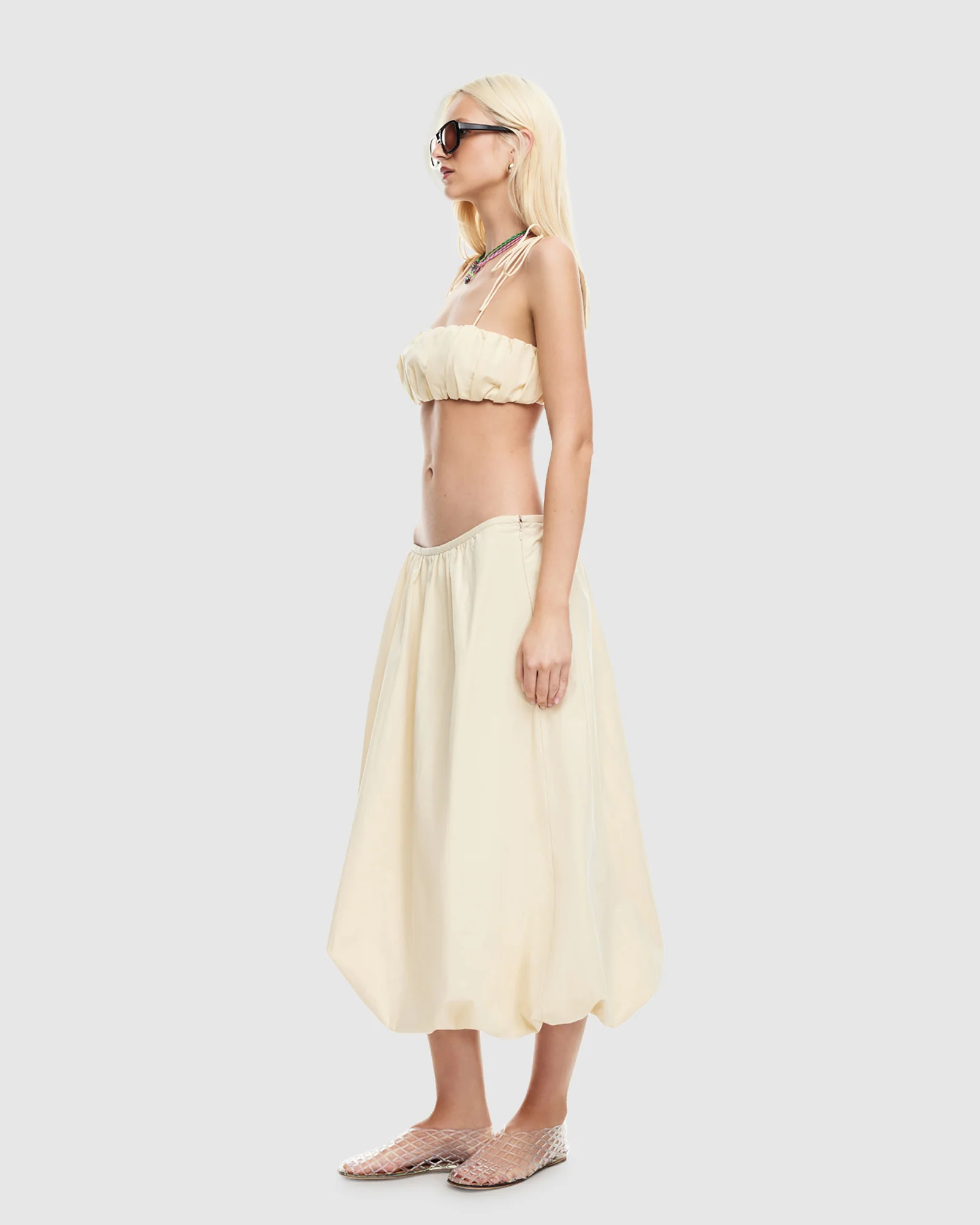 Intuition Bubble Midi Skirt - Image 5