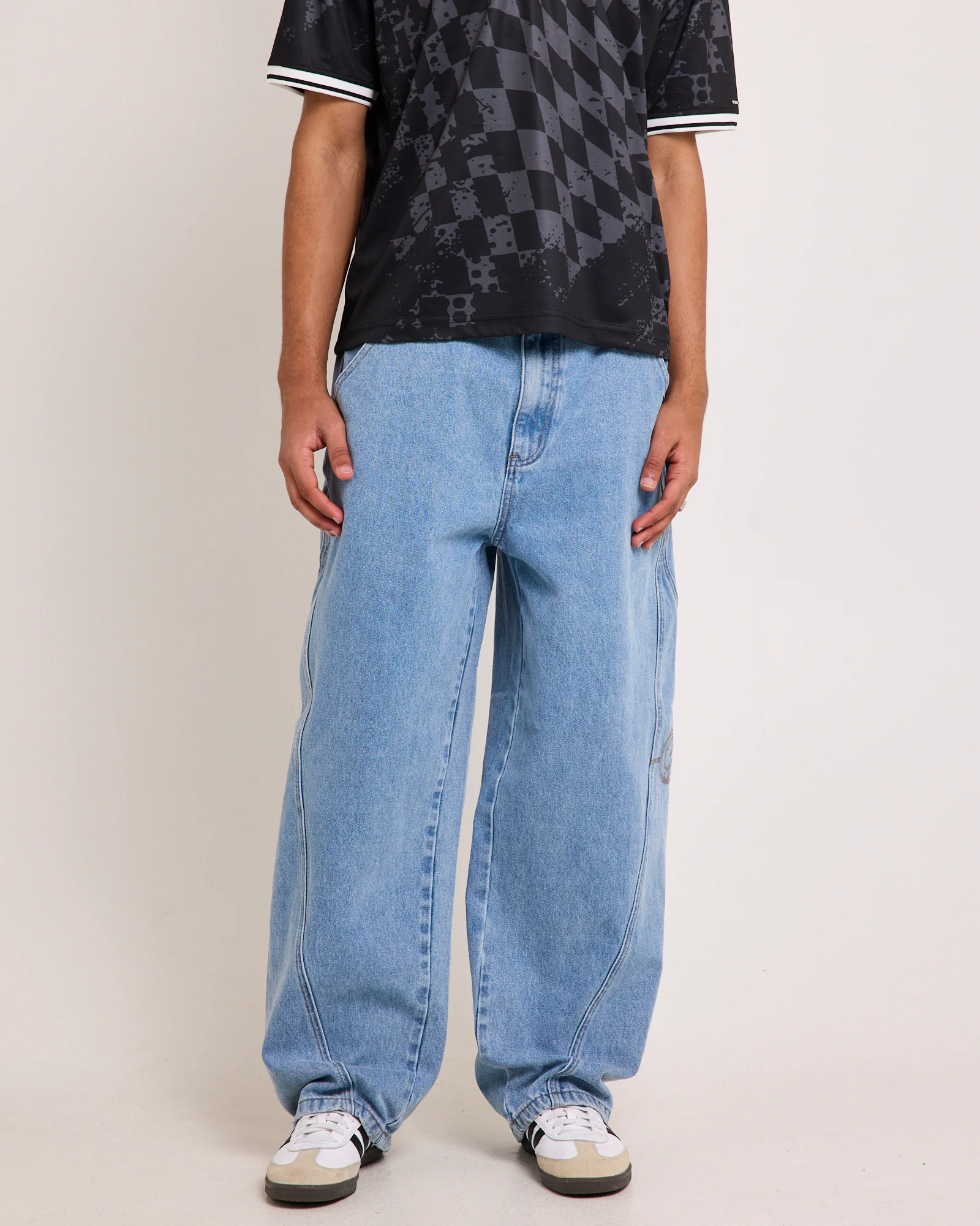 Inversion Baggy Denim Jeans - Image 2