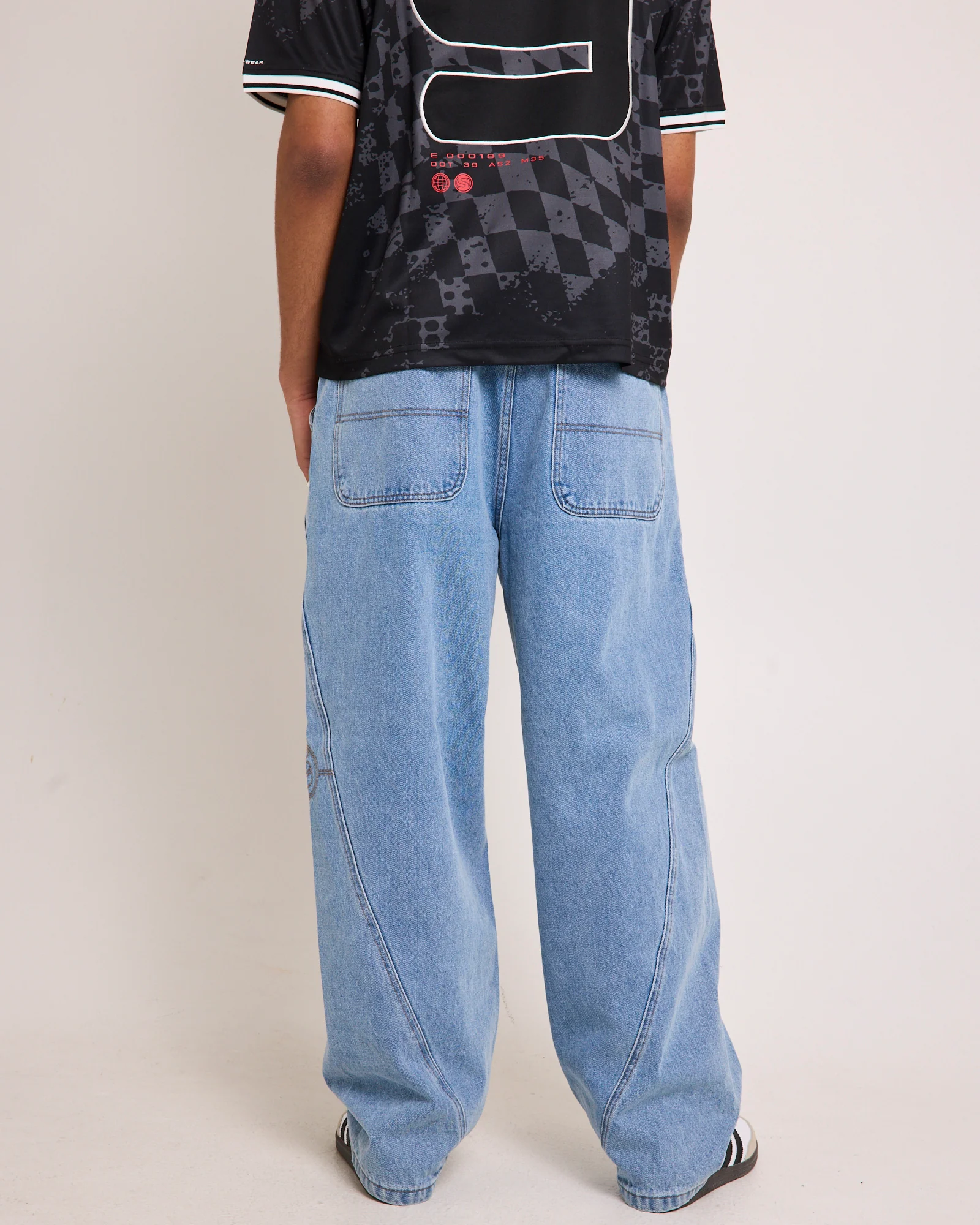 Inversion Baggy Denim Jeans - Image 4