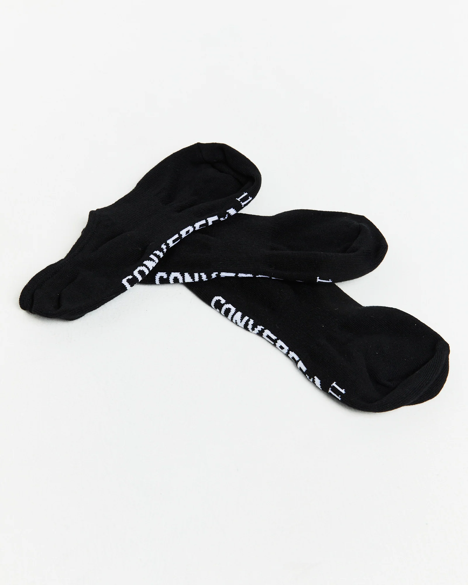 Invisible Socks 3 Pack in Black - Image 2