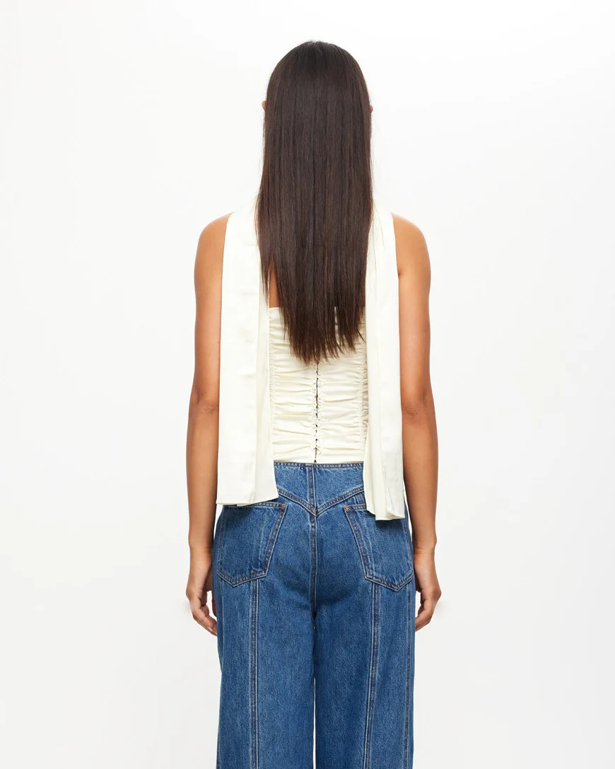 Island Bodice in Cornsilk - Image 2
