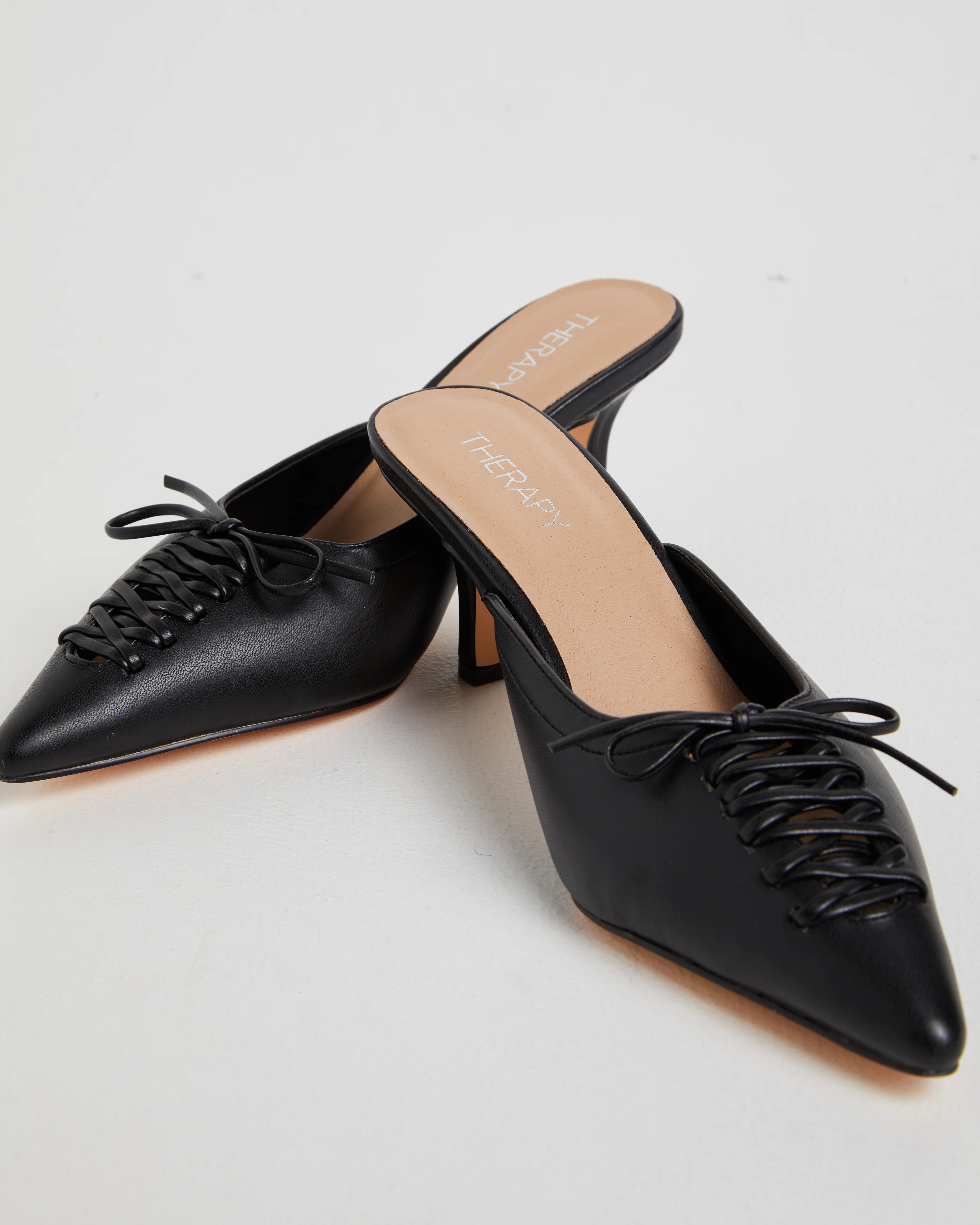 Jealous Black Smooth Heels - Image 2