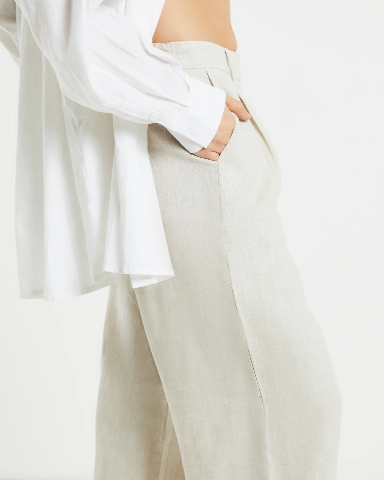 Jemimah Linen Trousers - Image 6