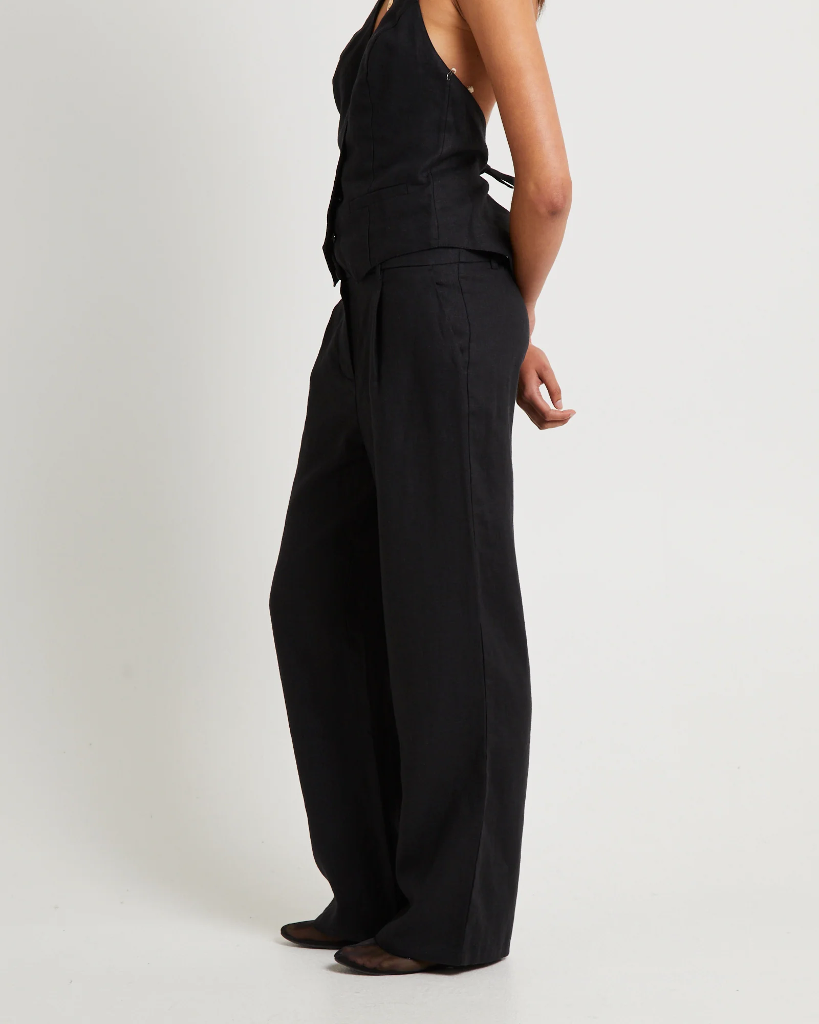 Jemimah Linen Trousers - Image 3