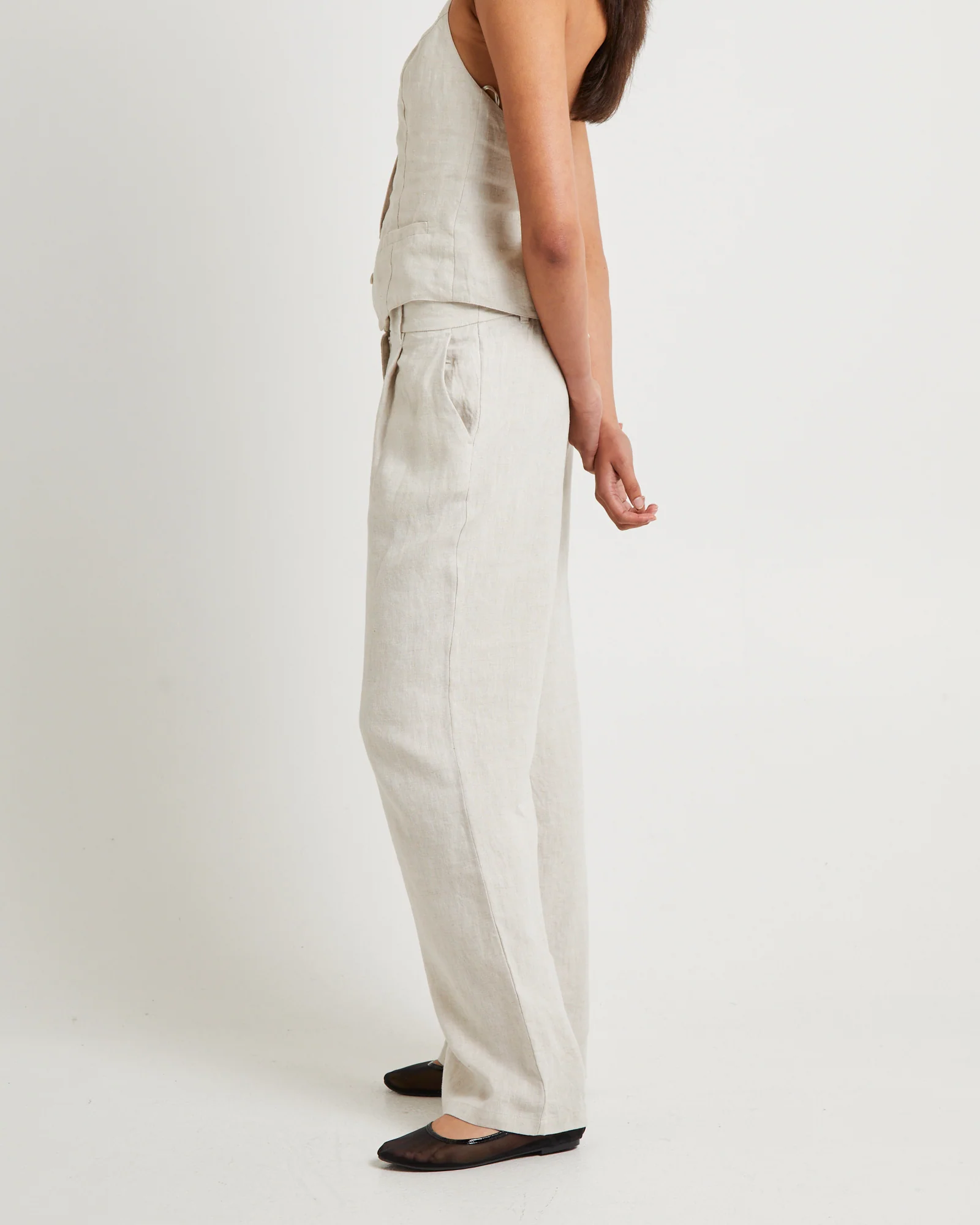 Jemimah Linen Trousers - Image 3