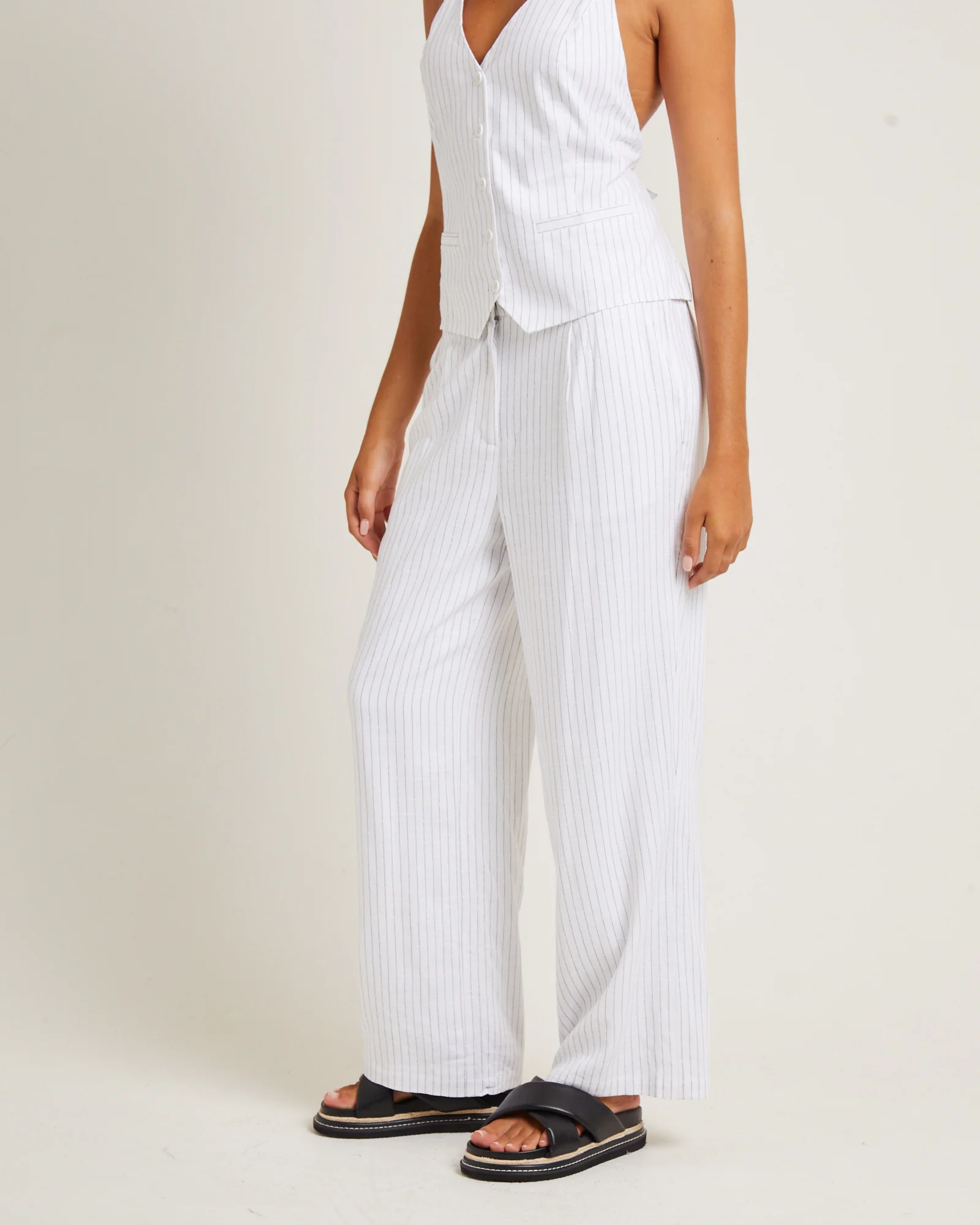 Jemimah Linen Trousers - Image 4