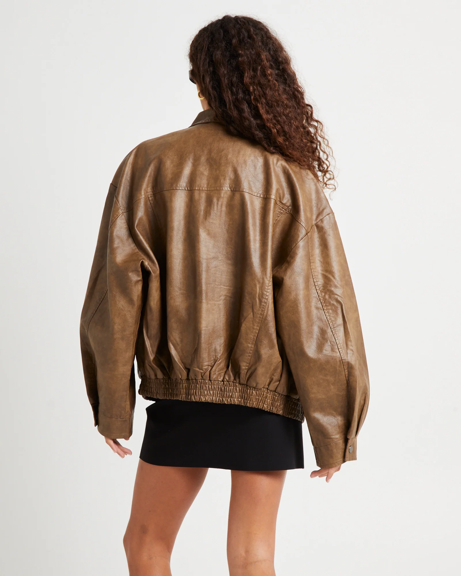 Jen Oversized Patch Pocket Jacket - Image 2