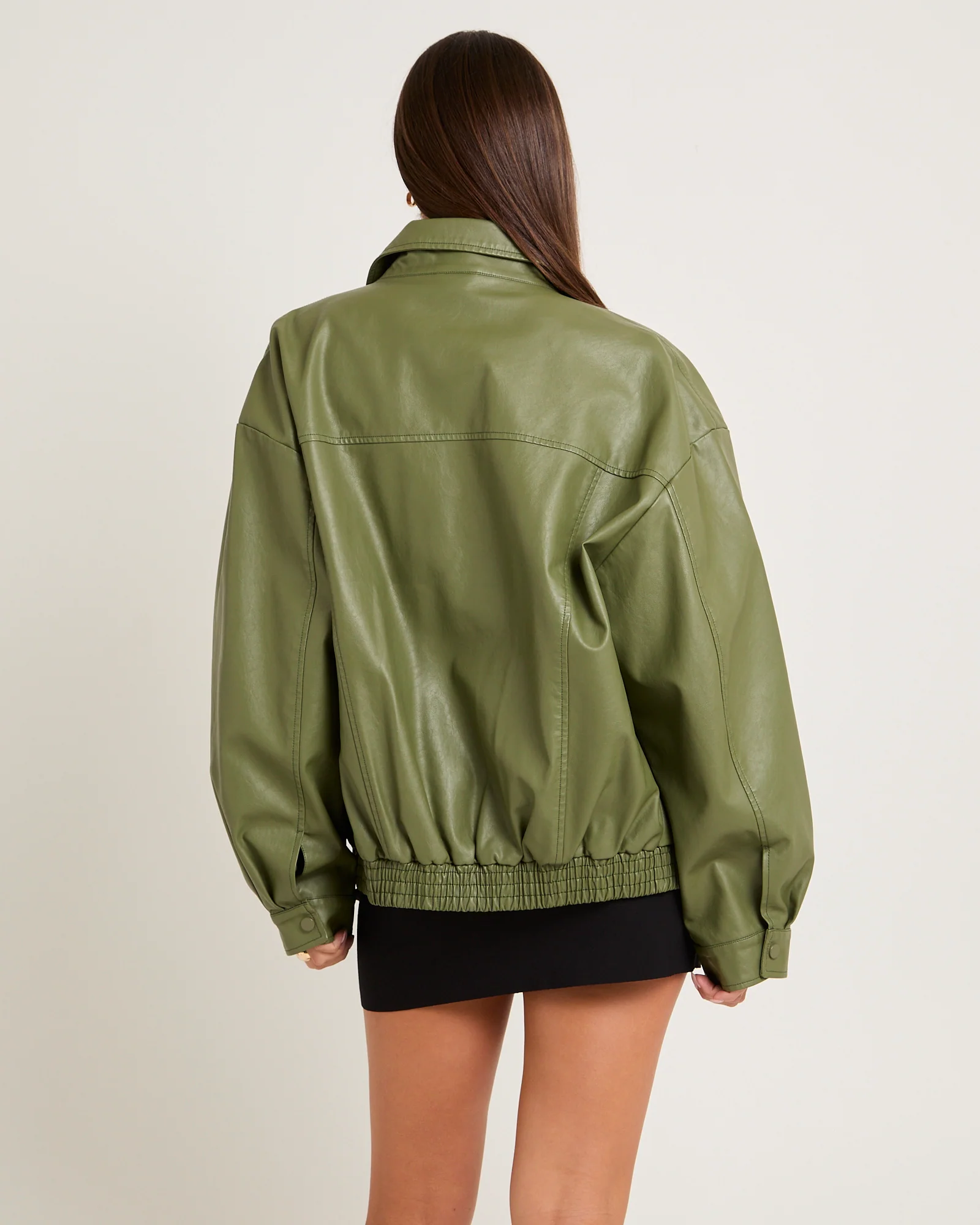 Jen Oversized Patch Pocket Jacket - Image 3