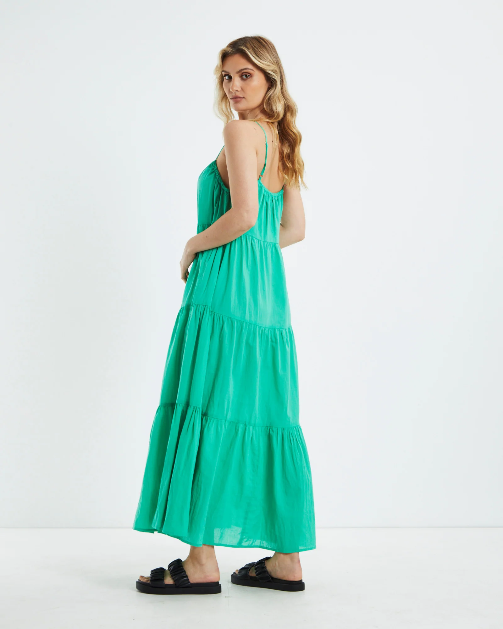 Jenna Maxi Dress Green - Image 4