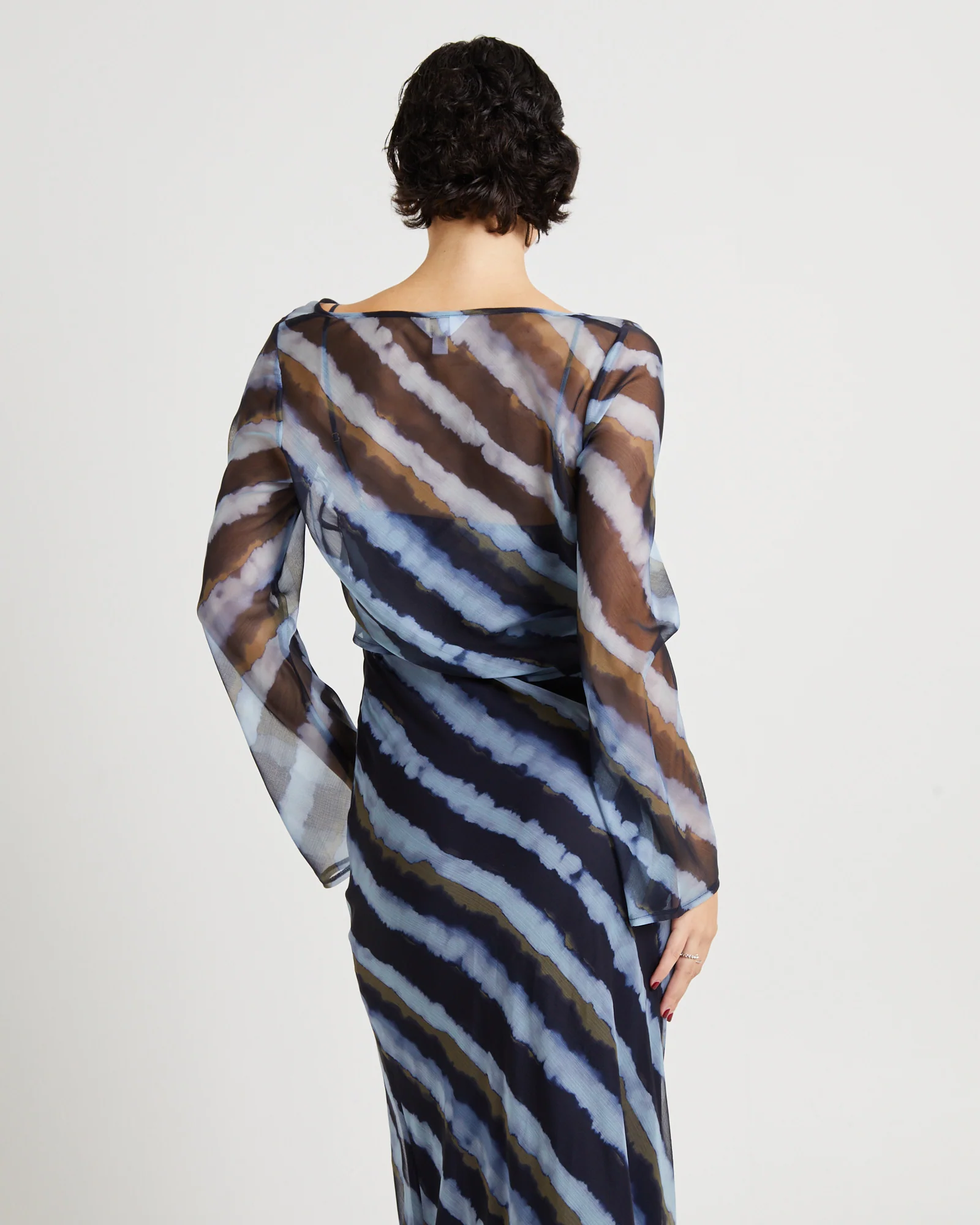 Jinti Tie Dye Layer Top - Image 4