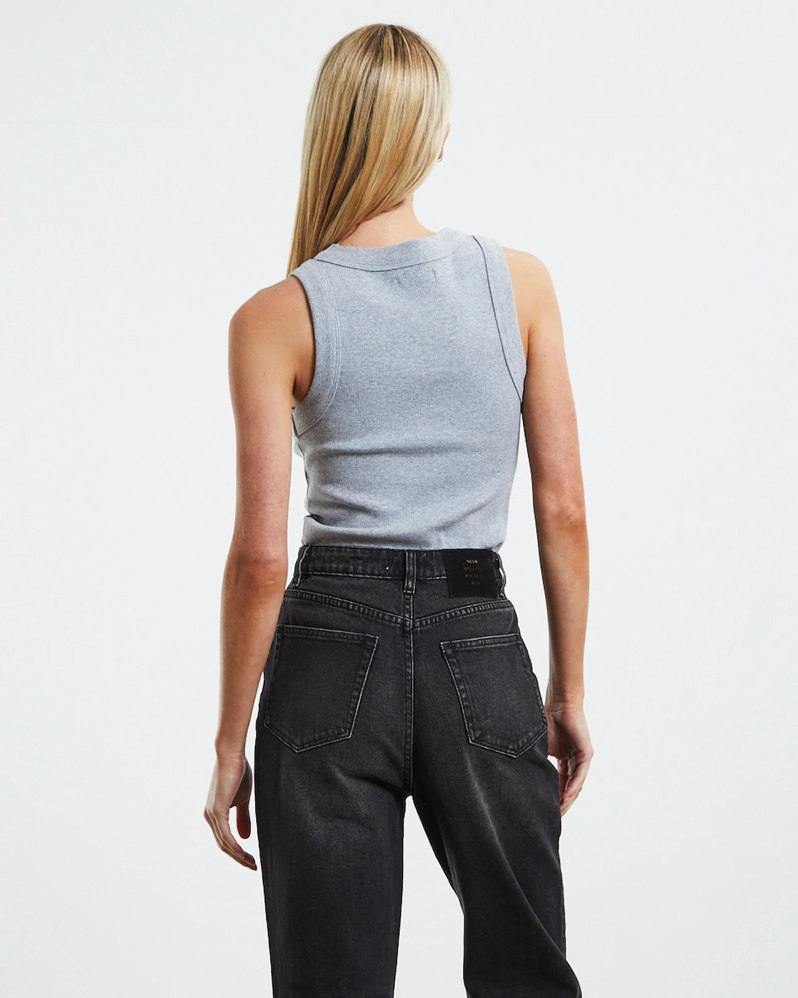 Jonesy Singlet Grey Marle - Image 2