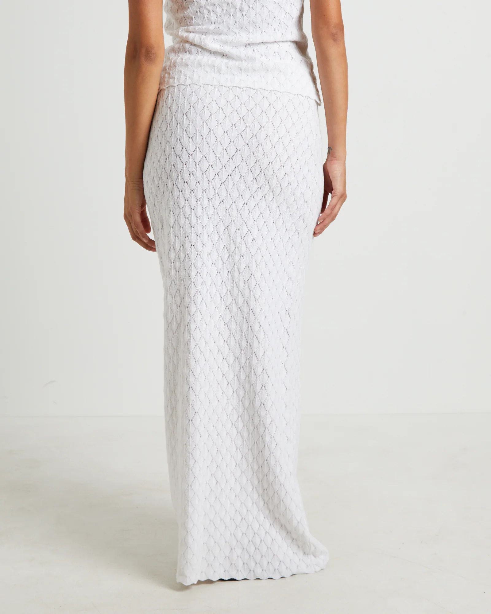 Josie Crochet Maxi Skirt - Image 3