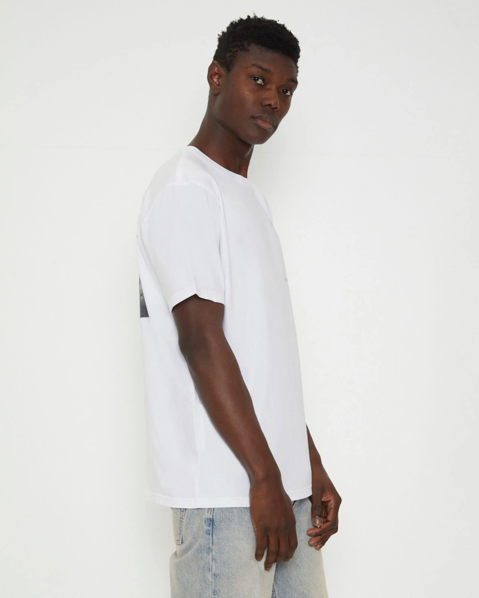 Joy Division Love Band T-Shirt in White - Image 4