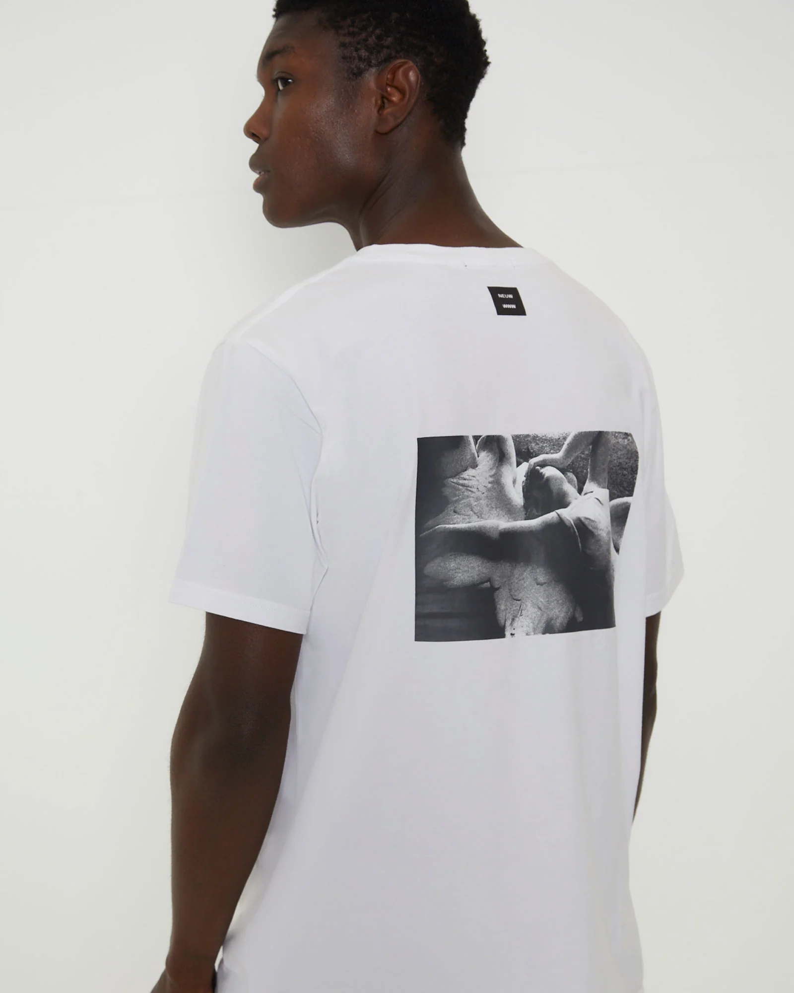 Joy Division Love Band T-Shirt in White - Image 5