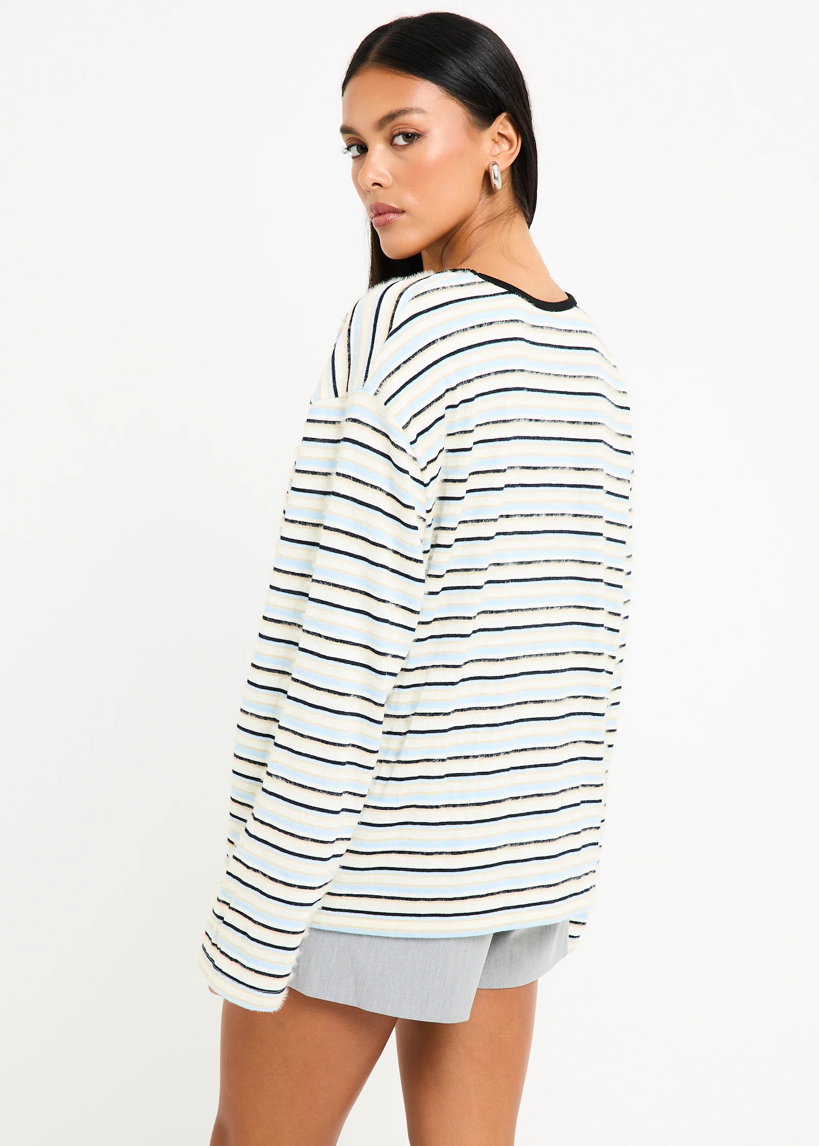 Julie Striped Long Sleeves Knit Jumper - Image 4