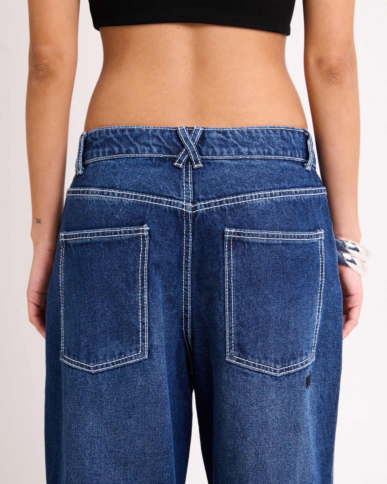 Jumbo Denim Jeans - Image 5