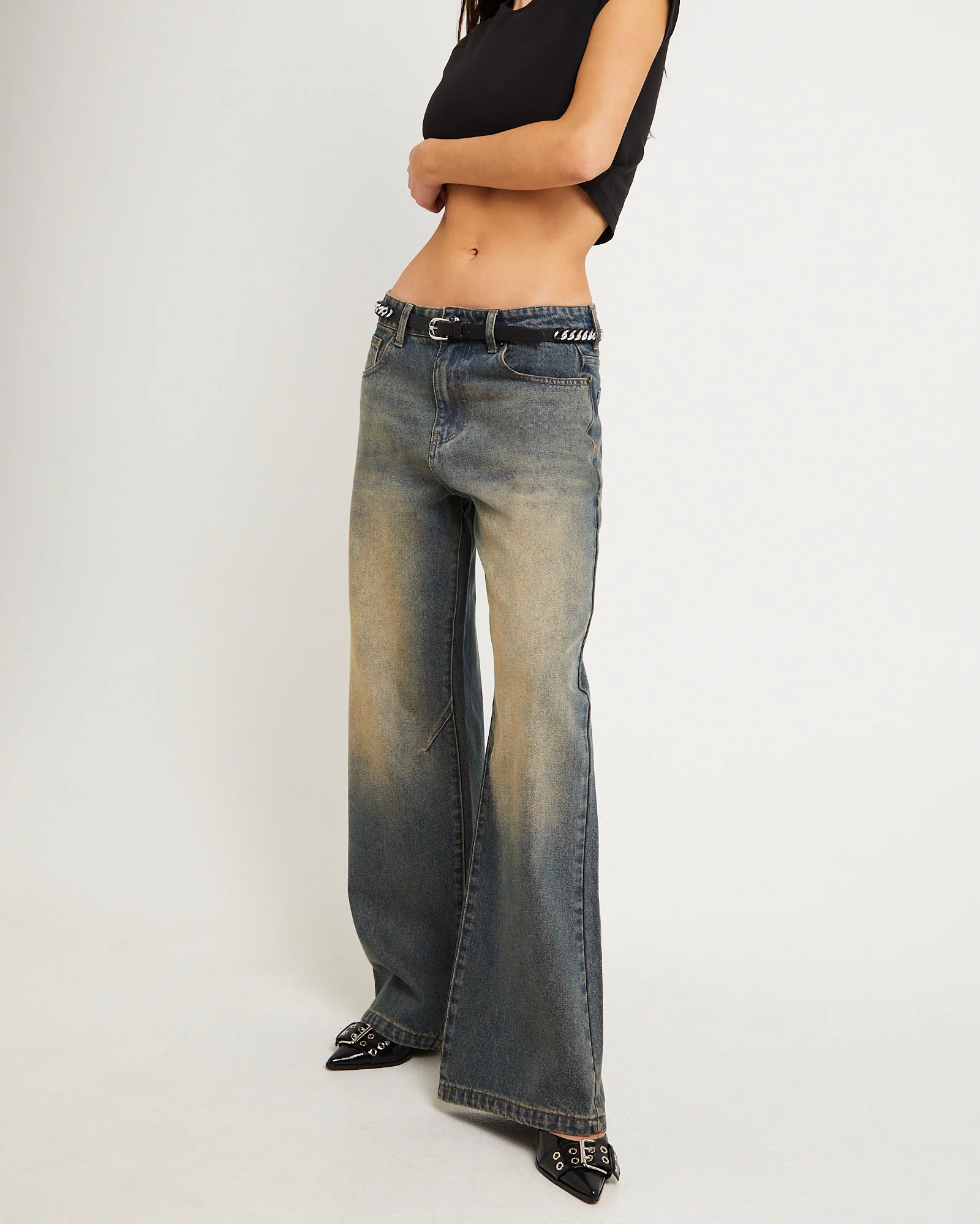 Jumbo Denim Jeans - Image 2