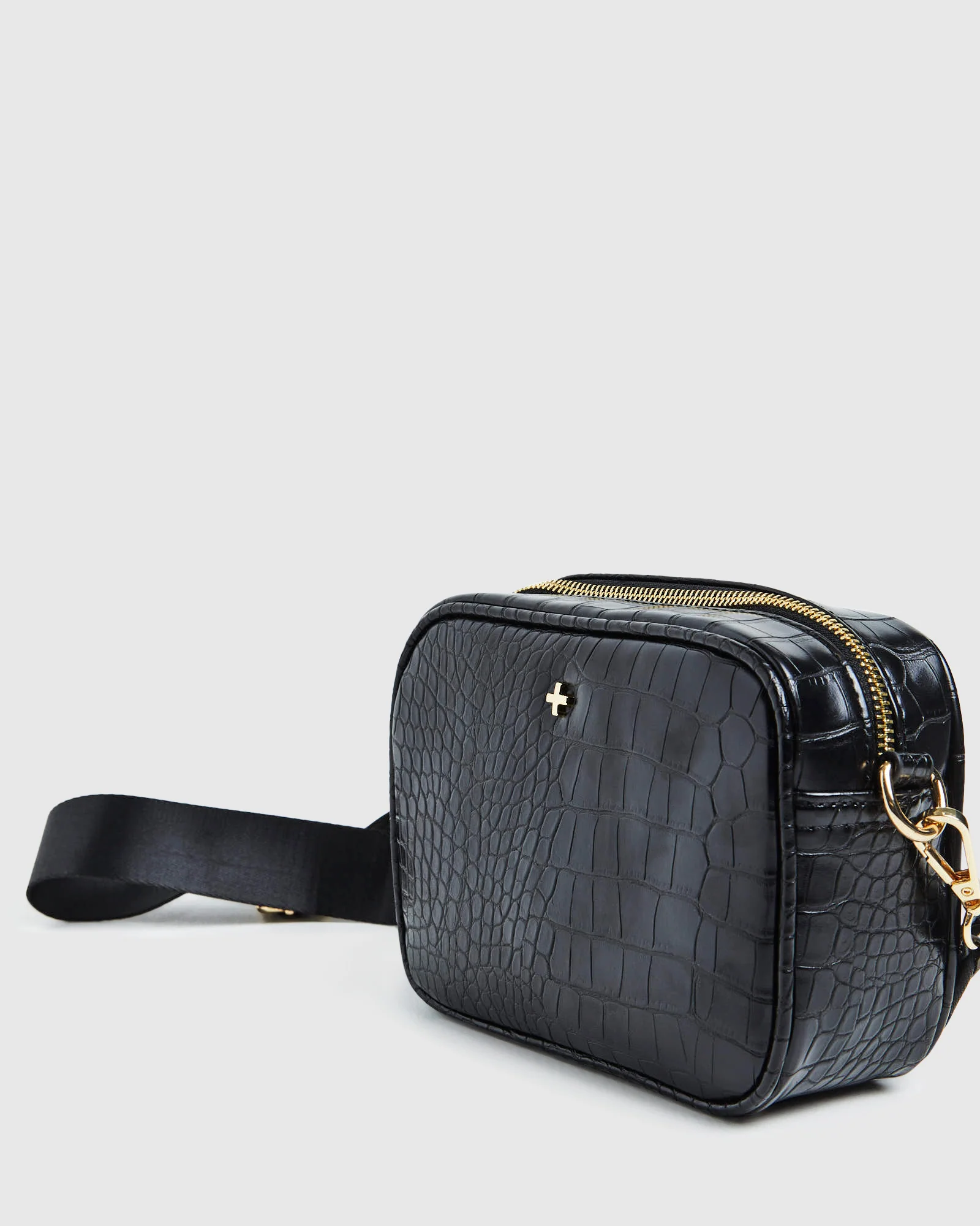 Justice Bag Black Croc - Image 2