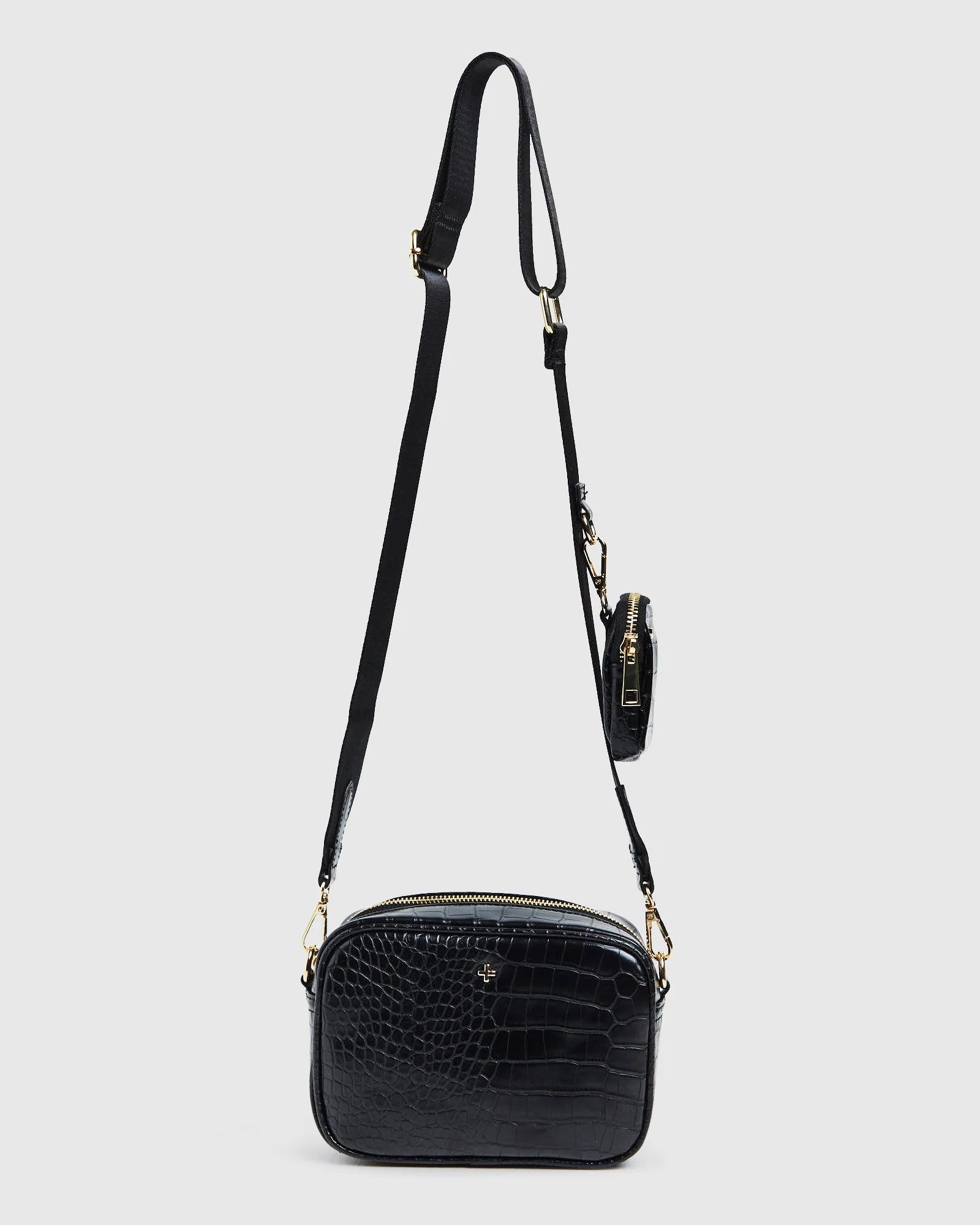 Justice Bag Black Croc - Image 4