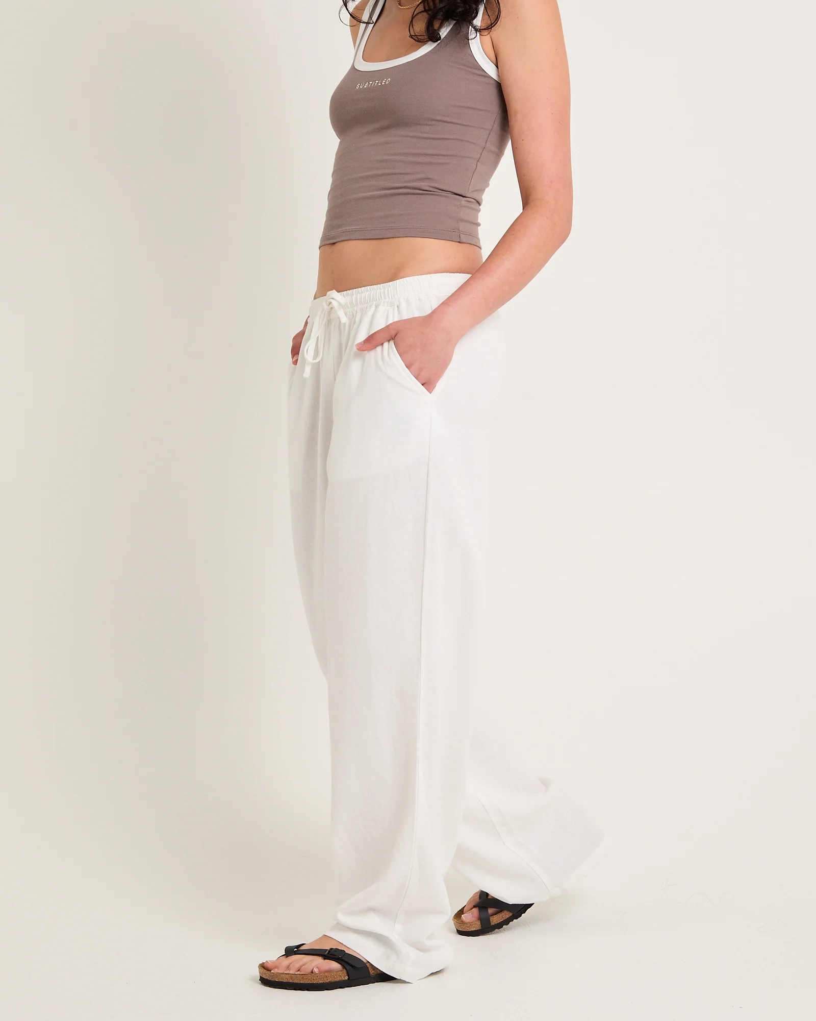 Kai Linen Draw Pant - Image 4