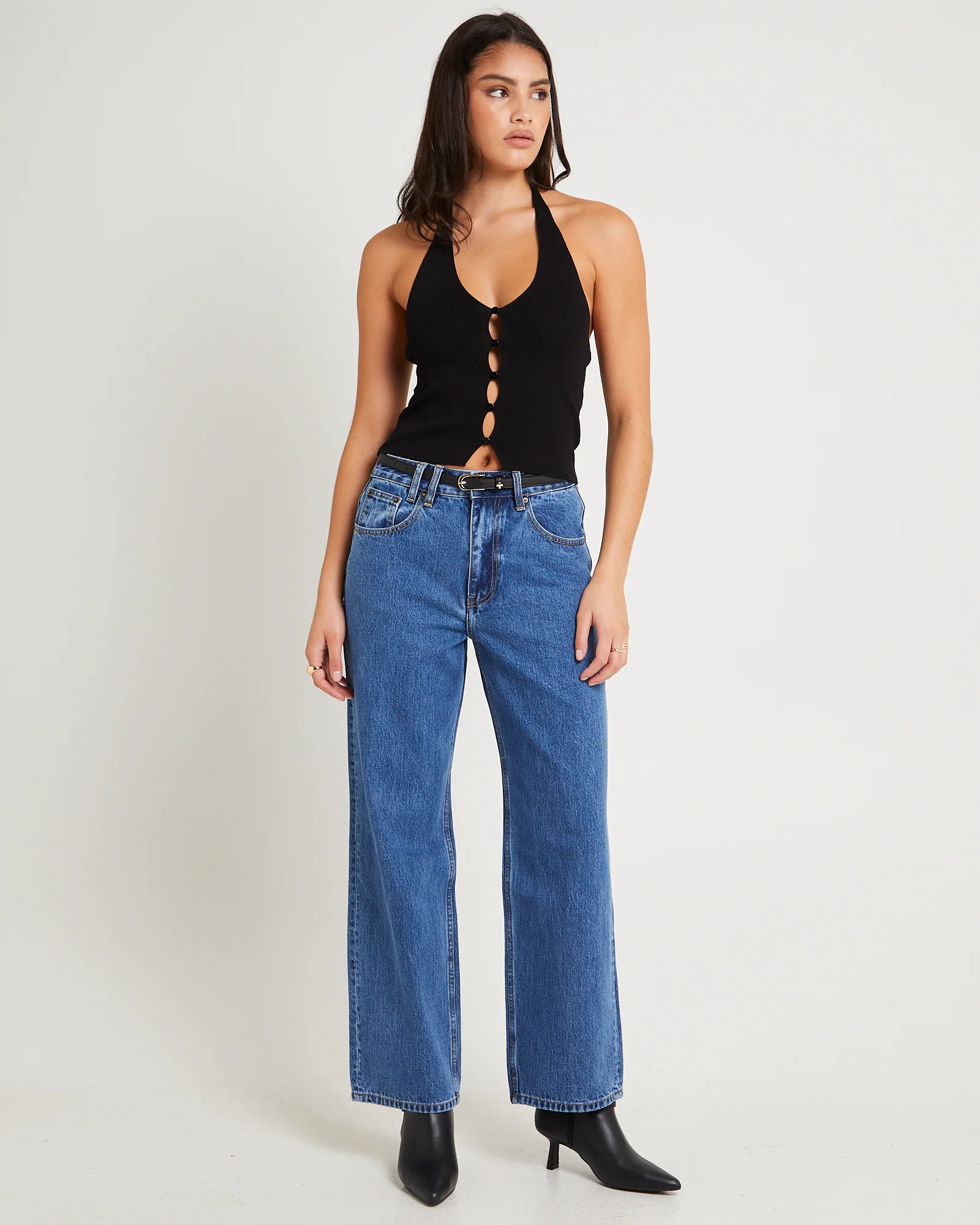 Kaia Keyhole Halter Top - Image 3