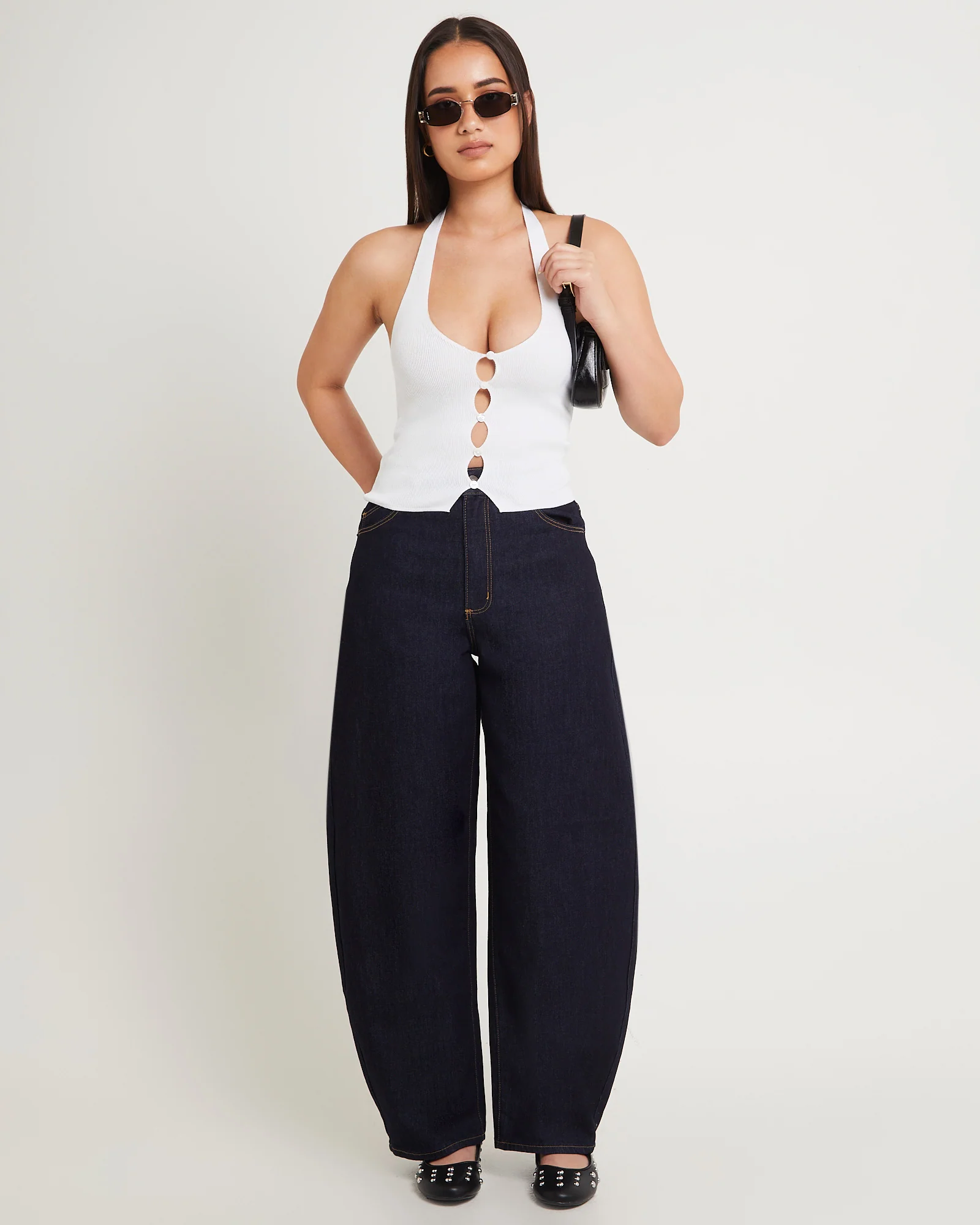 Kaia Keyhole Halter Top - Image 3