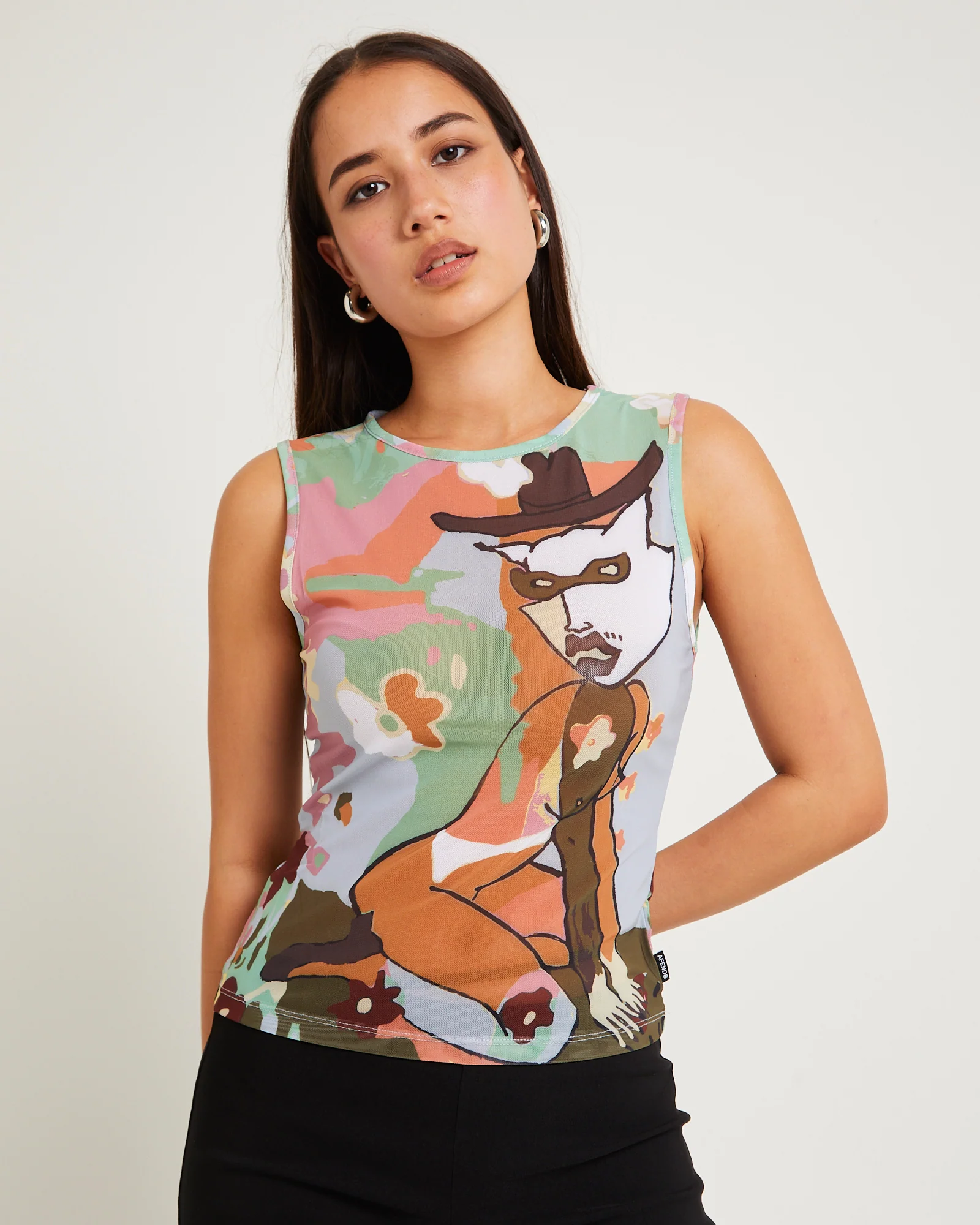 Karlee Sheer Tank - Image 5