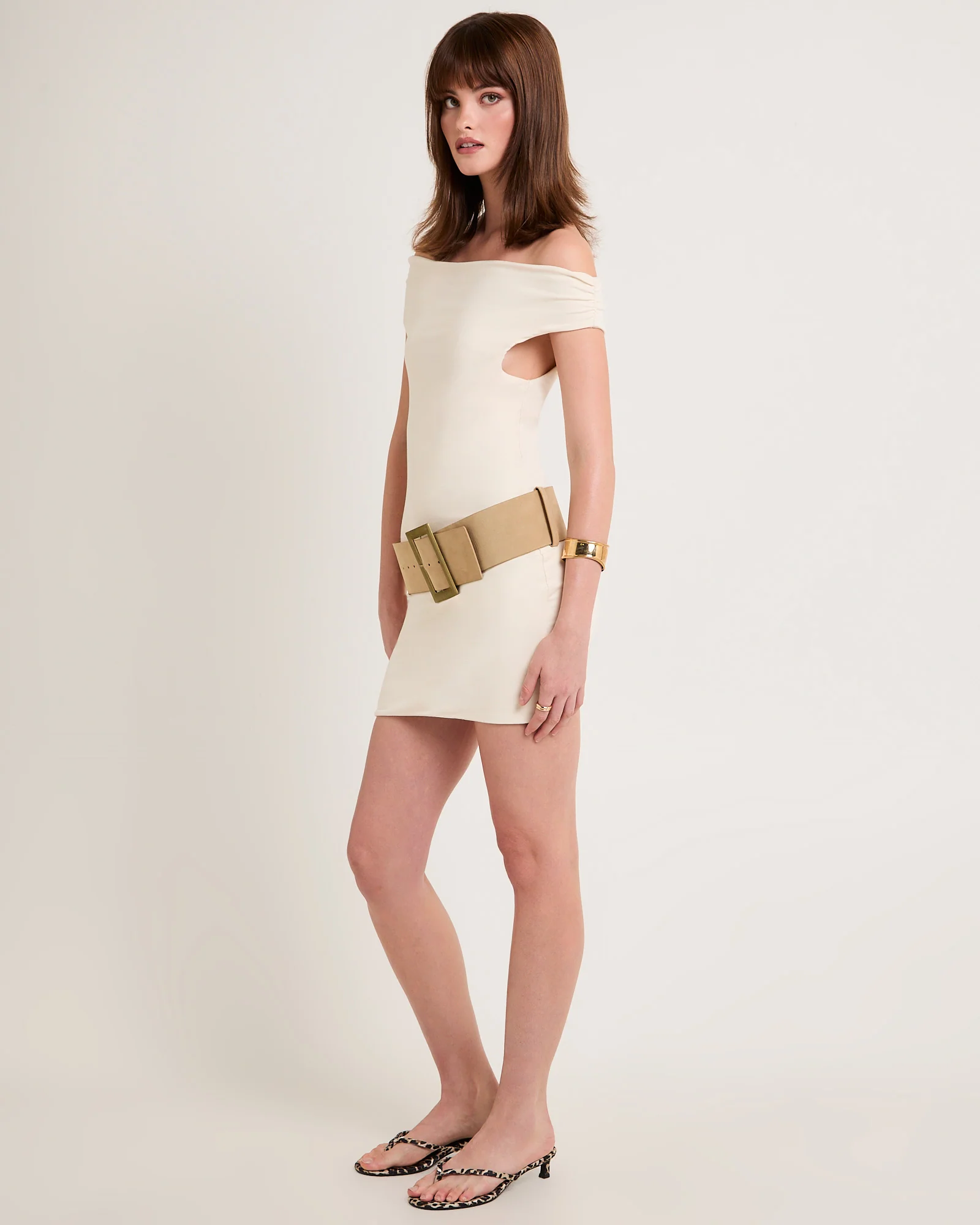 Karmin Slinky Drape Dress - Image 4