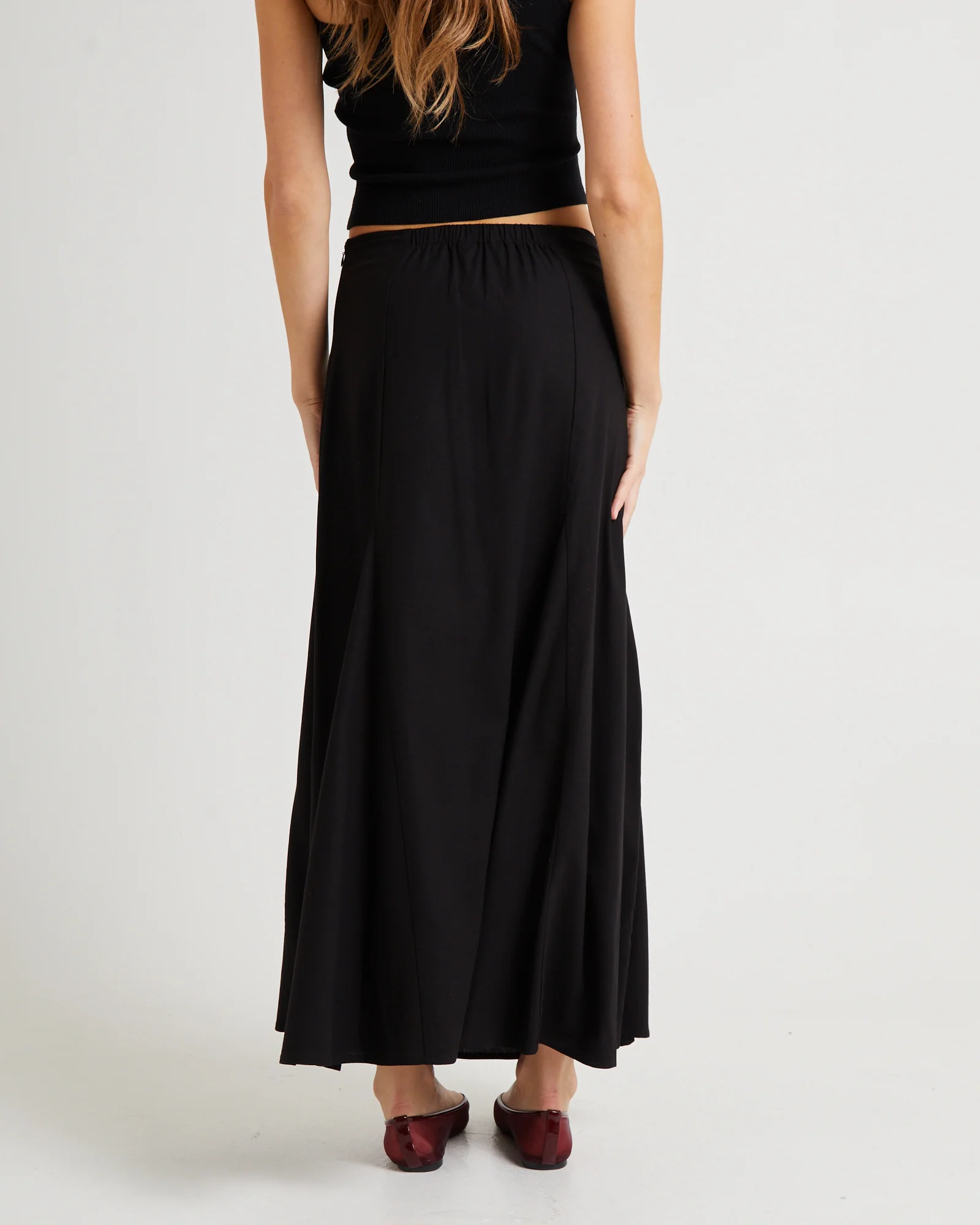 Kenzie Godet Full Maxi Skirt - Image 2