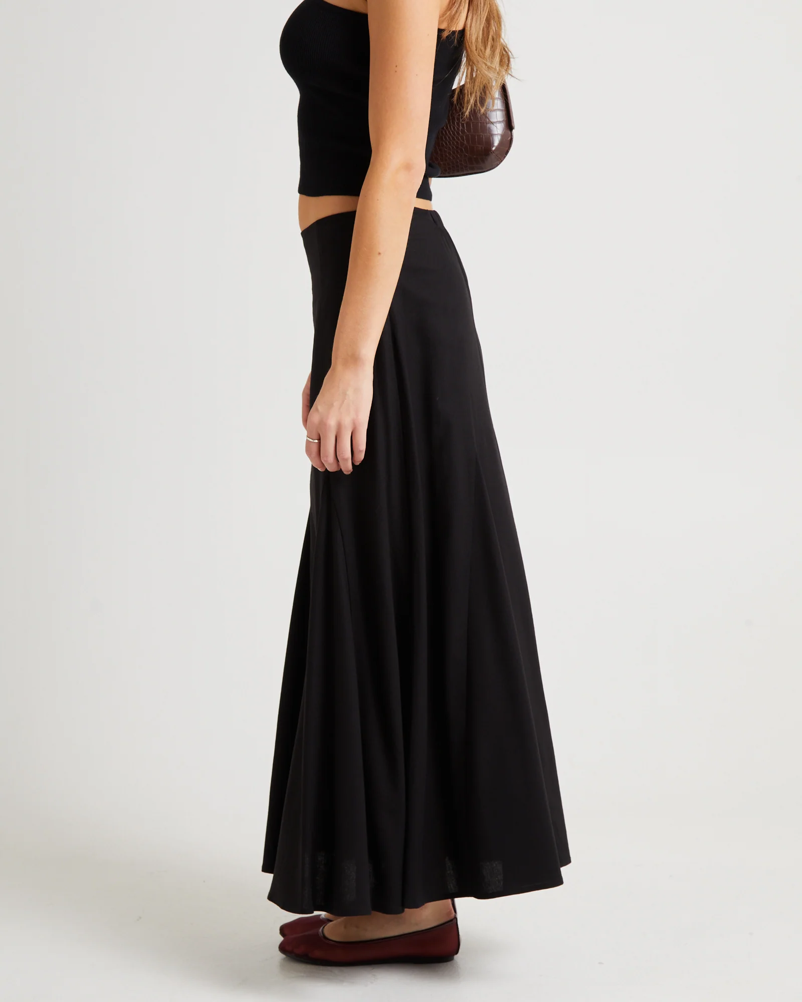 Kenzie Godet Full Maxi Skirt - Image 4