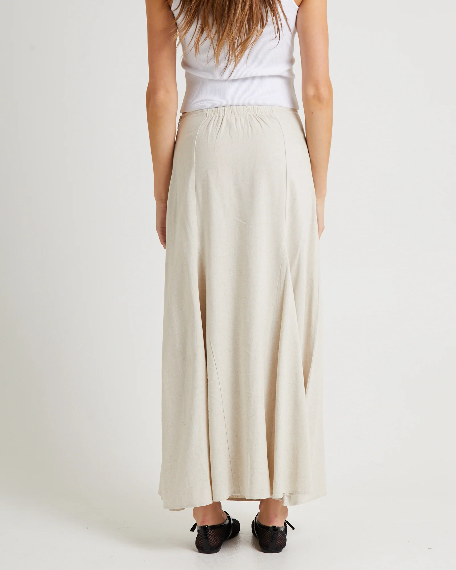 Kenzie Godet Full Maxi Skirt - Image 2