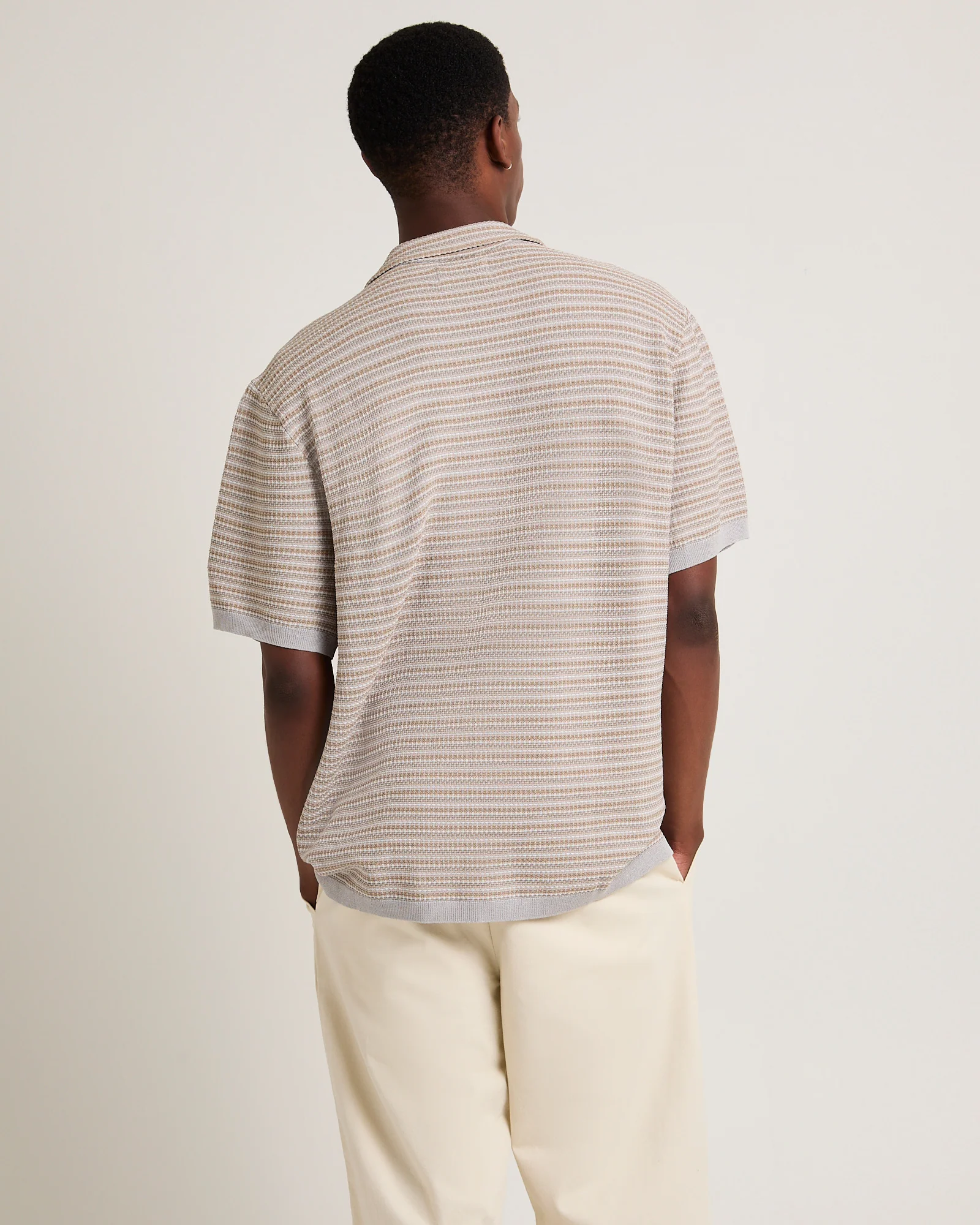 Keslo Striped Knitted Shirt - Image 2