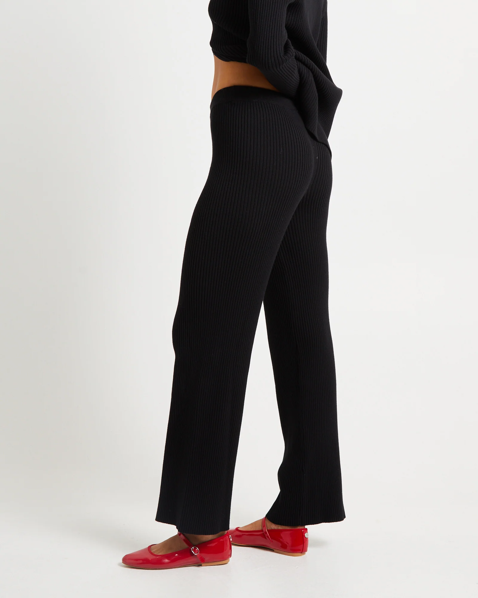 Kiah Knit Pants Black - Image 4